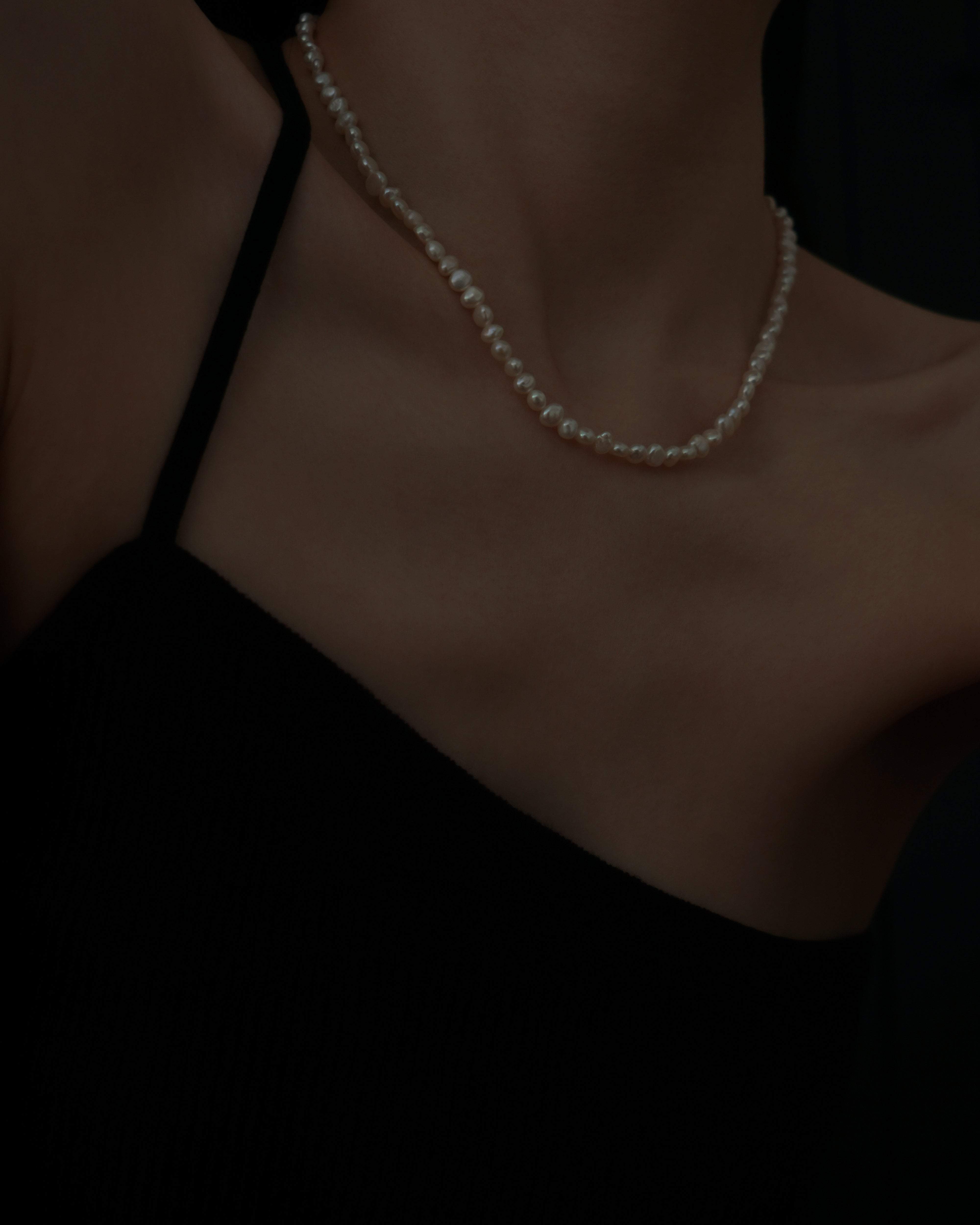 MYJN Necklaces Baroque Fresh Water Pearls Neoma Baroque Pearl Necklace