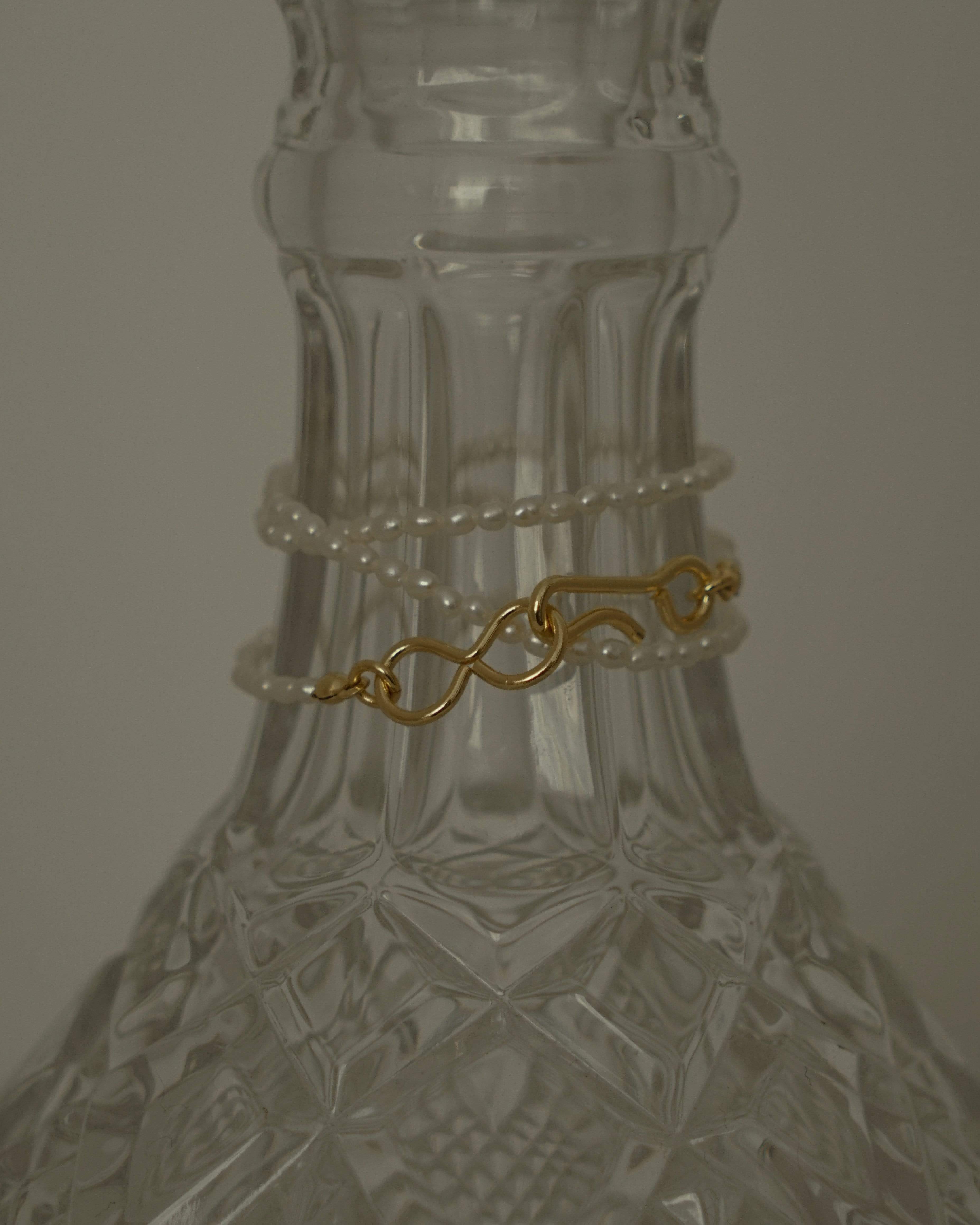 MYJN Necklaces Fresh Water Pearl Marine Mini Pearl Necklace