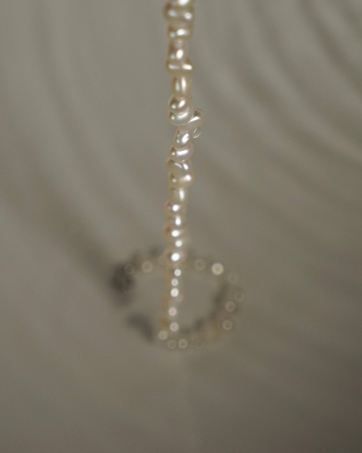 MYJN Necklaces Sterling Silver / Freshwater Pearl Lou Baroque Pearl Necklace