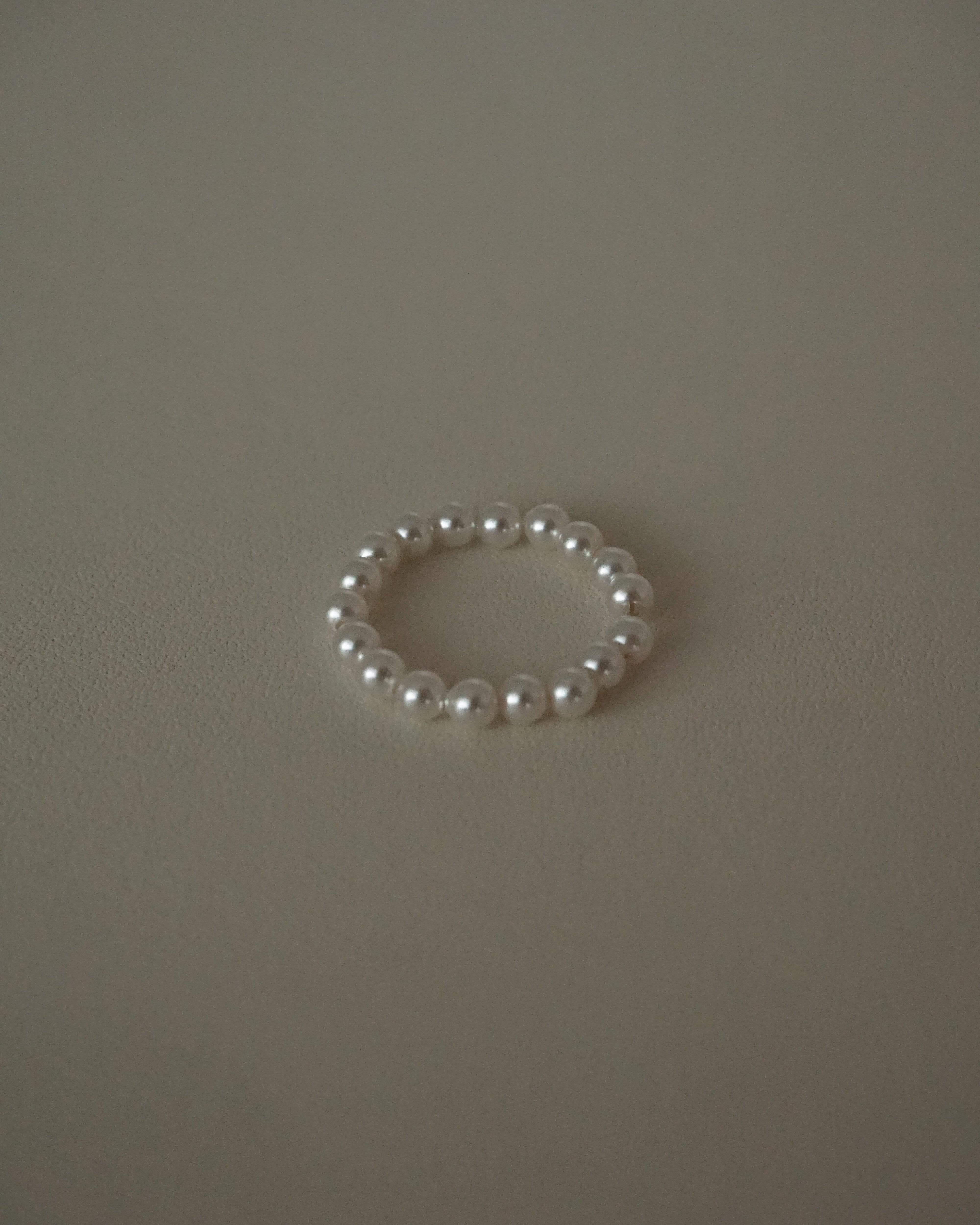 MYJN Rings Agi Fresh Water Pearls Ring