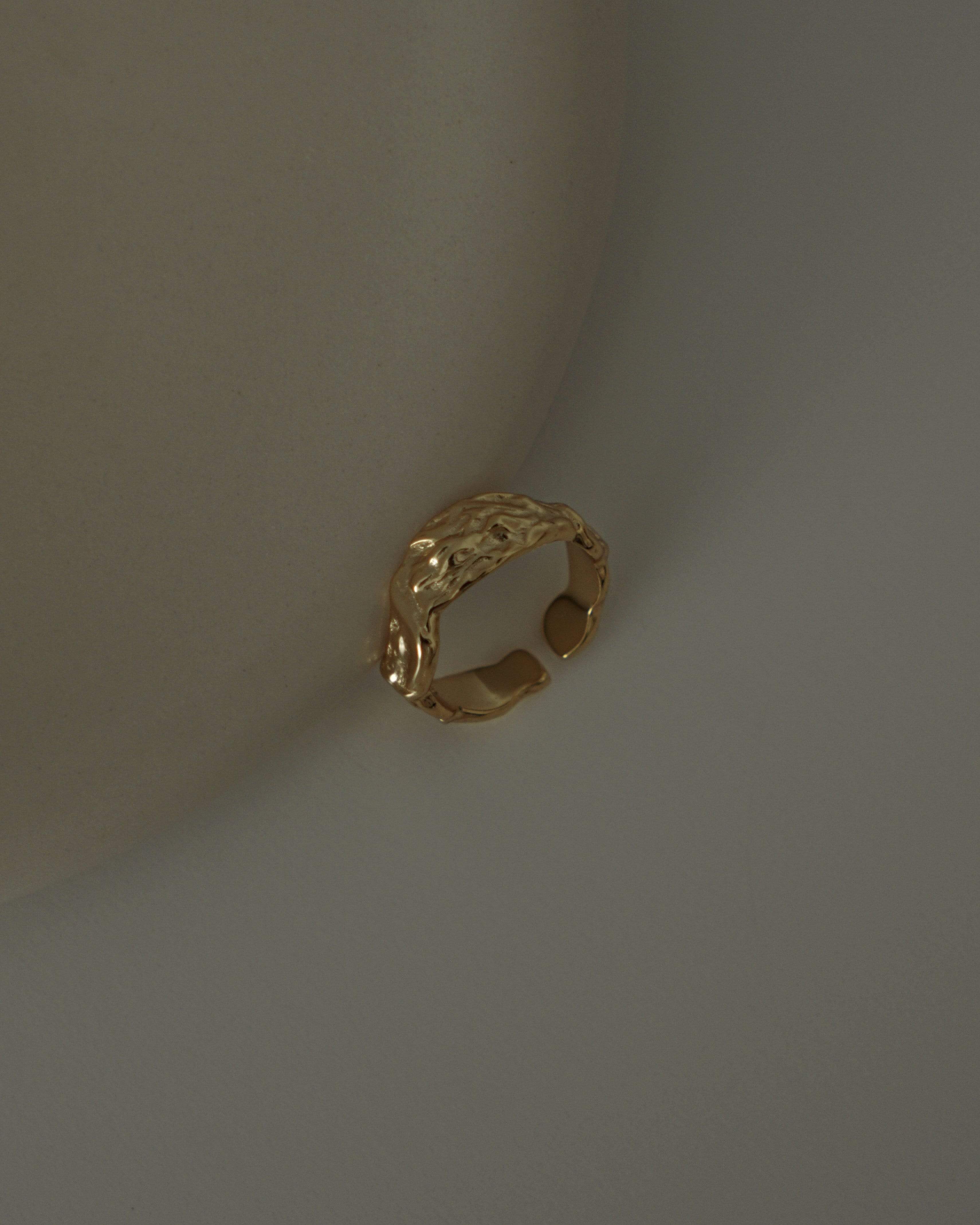 MYJN Rings Gold Vermeil Luisa Bold Band Ring