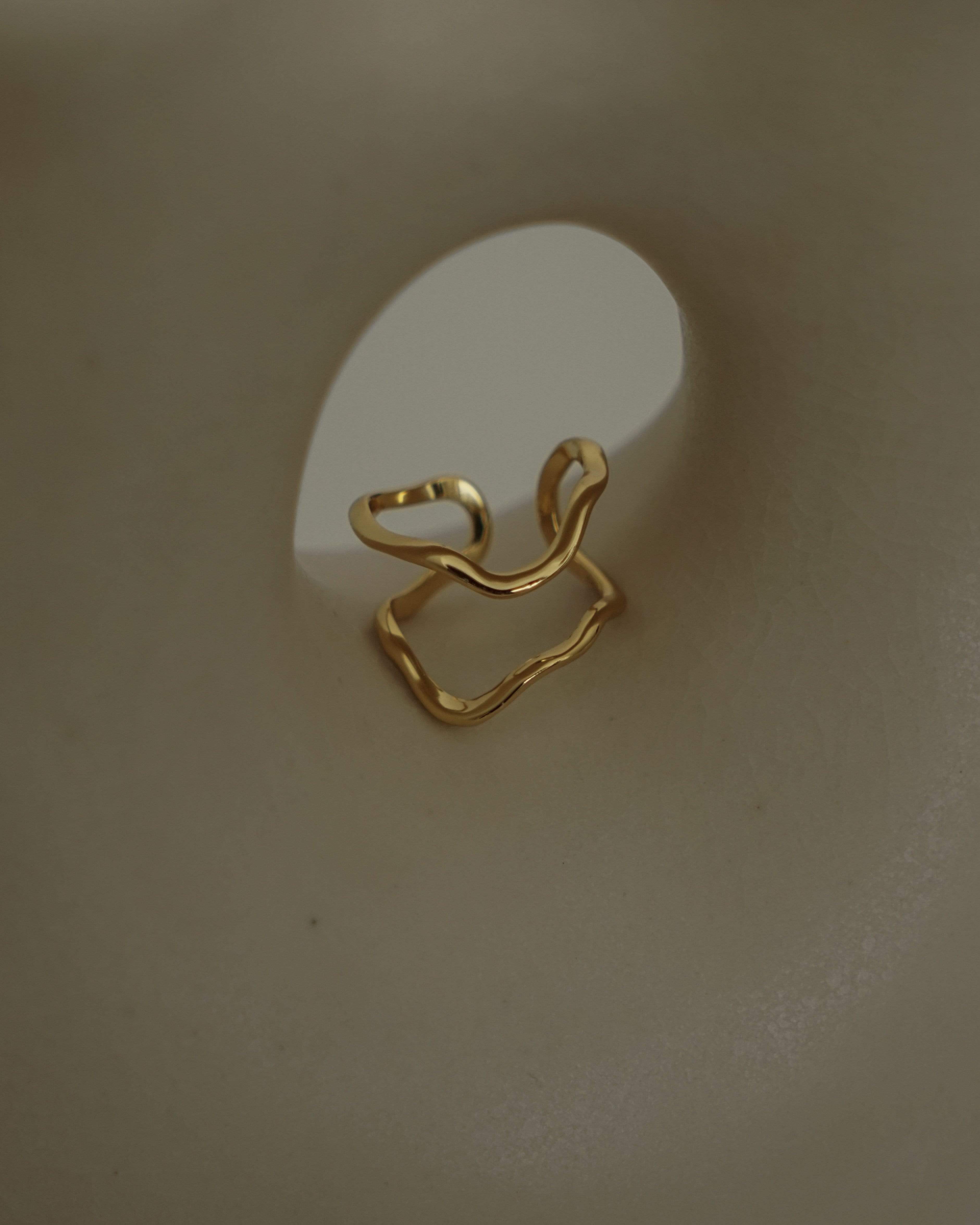 MYJN Rings Llaria Duo Wave Ring