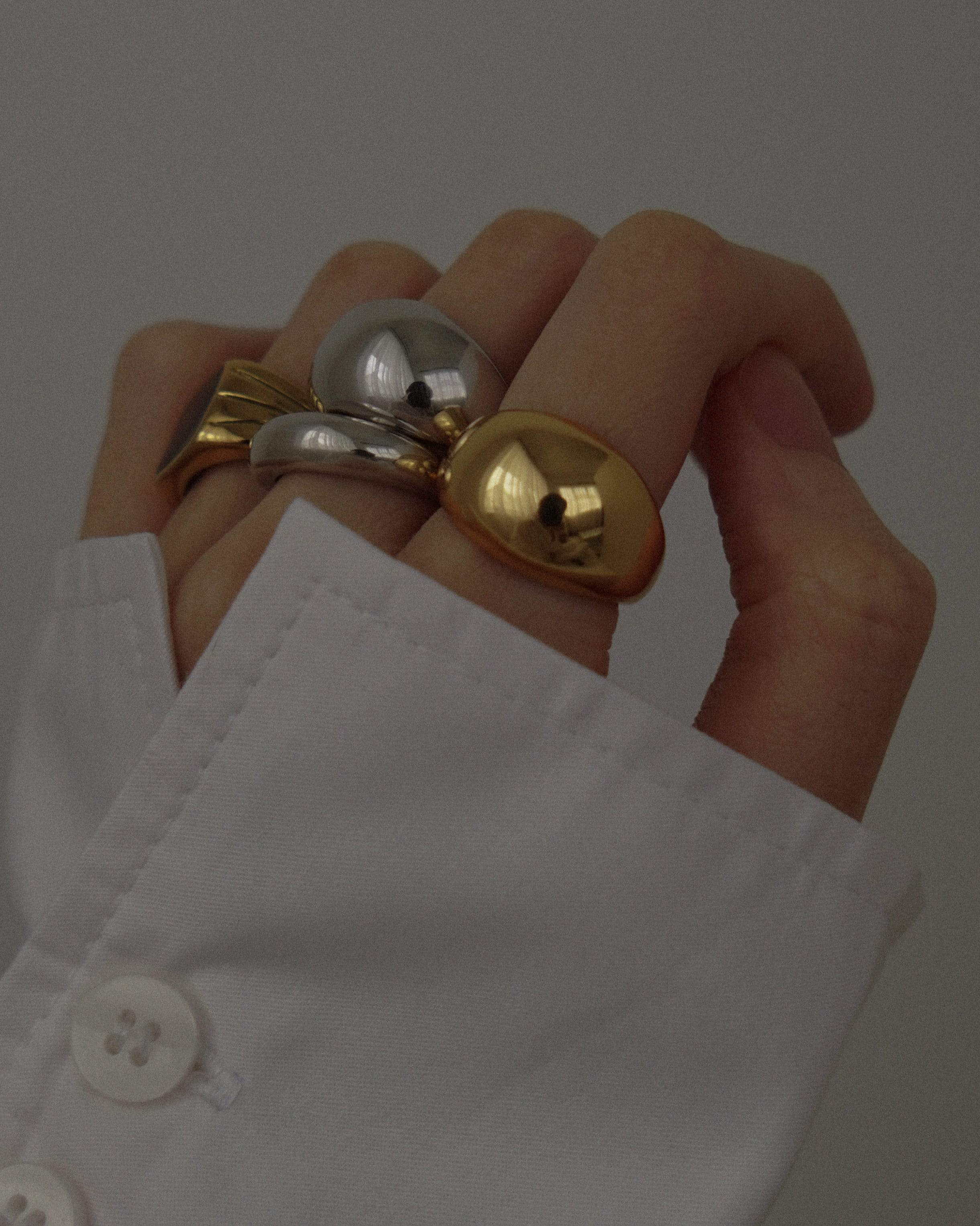 MYJN Rings Nour Large Dome Ring