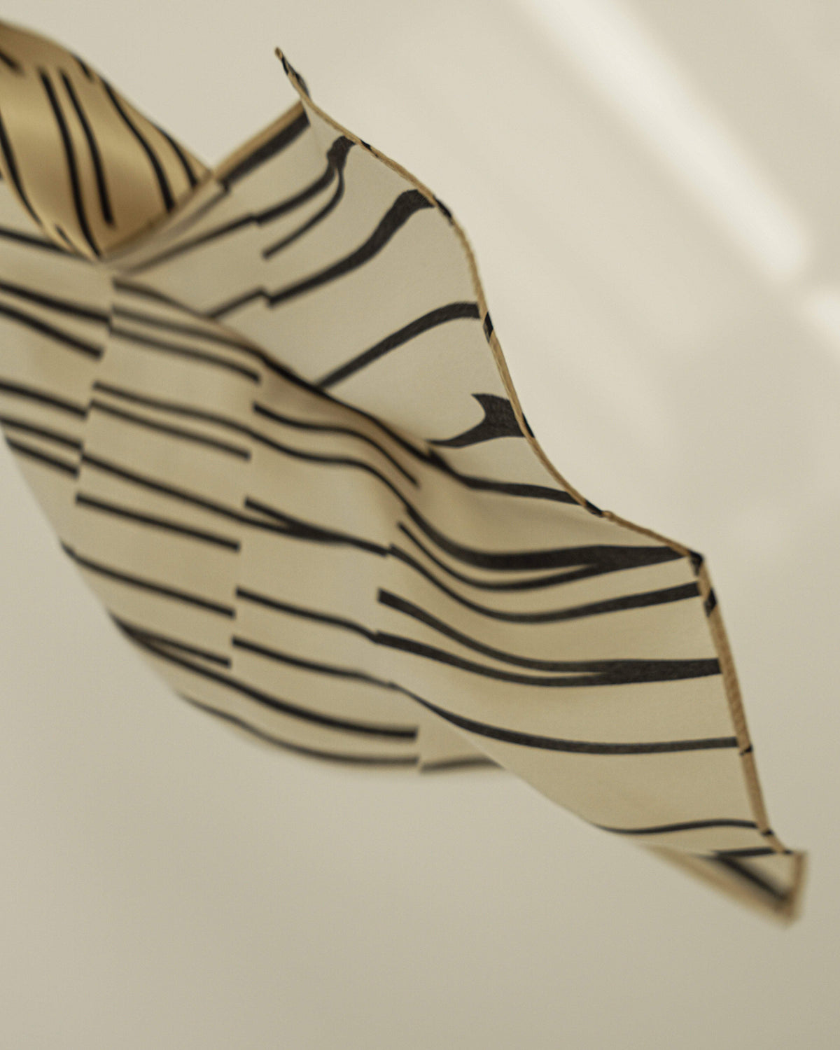 MYJN Scarf Warm Sand Silk Mouchoir