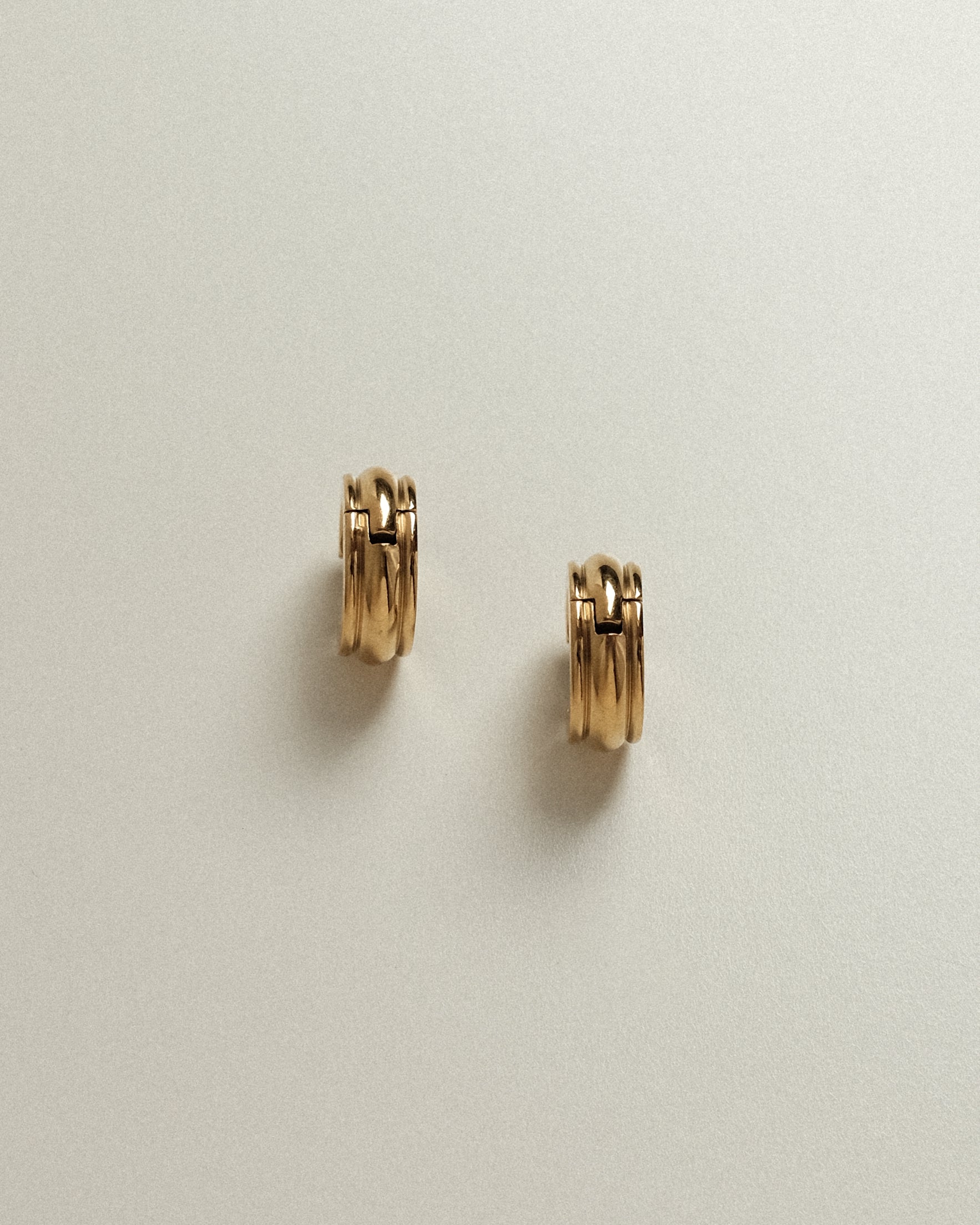 Dohana Vase Huggie Hoop Earrings