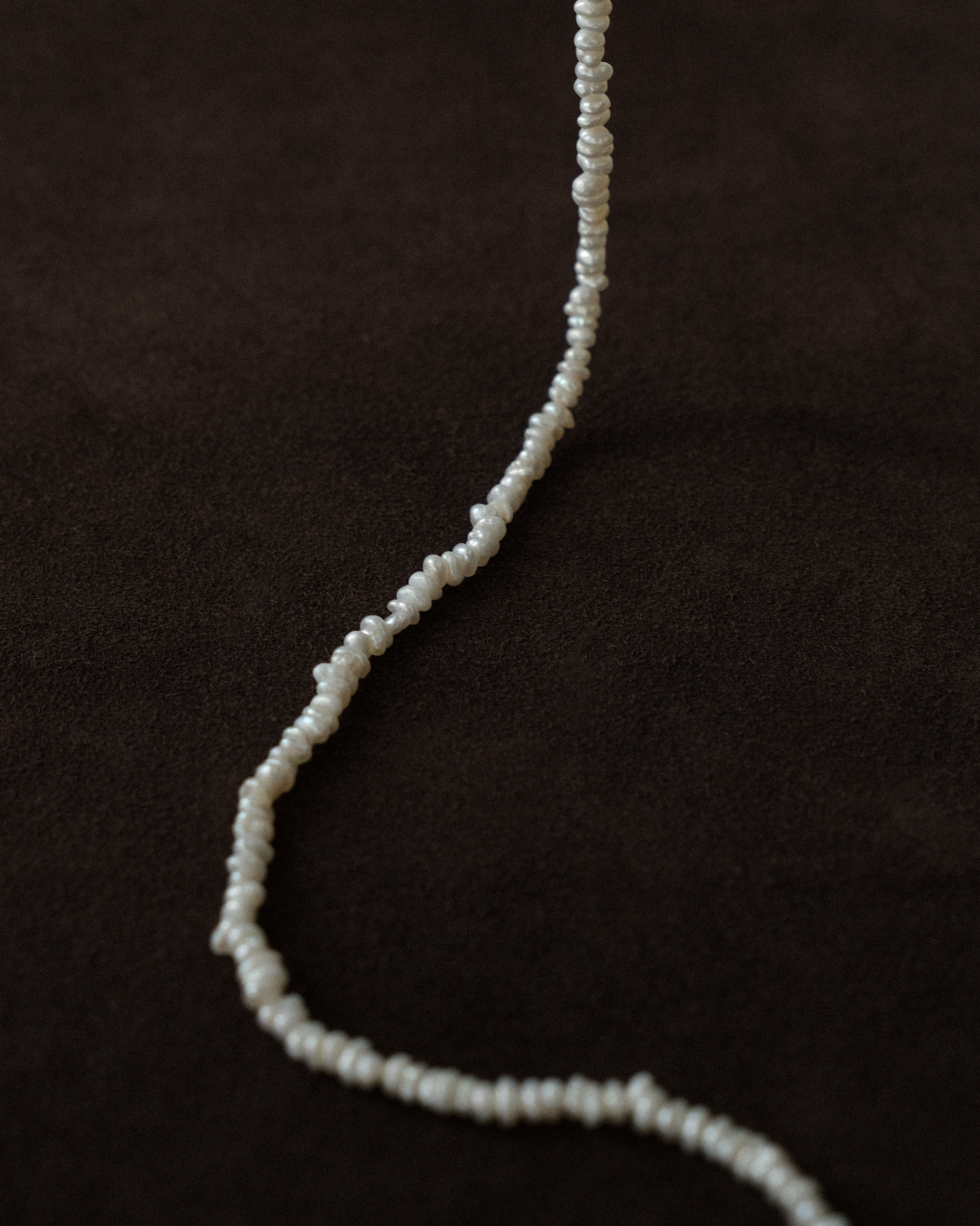 Belén Tiny Baroque Pearl Necklace