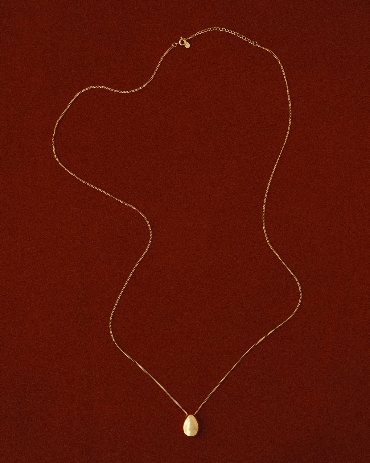 Ruthy Dome Egg Necklace