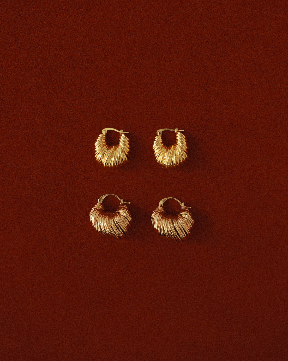 Petite Loïs Woven Donut Hoop Earrings