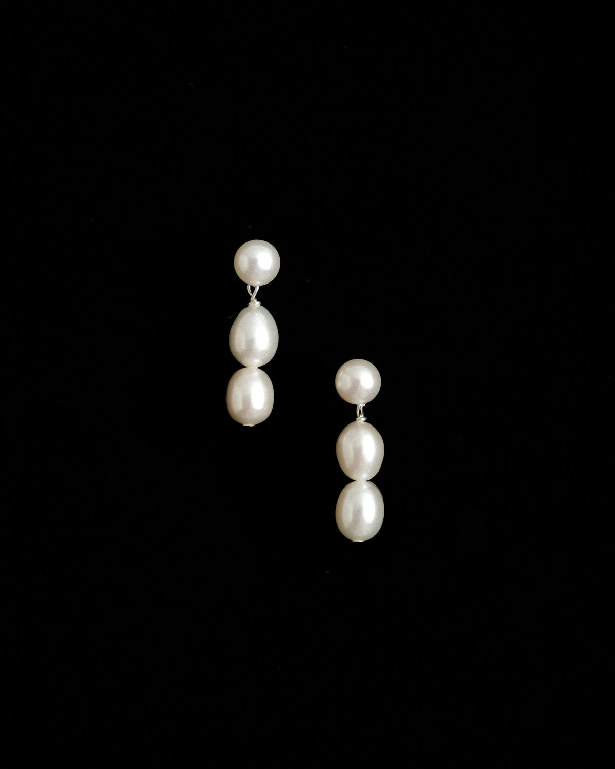 Liora Fresh Water Pearl Dangle Stud Earrings