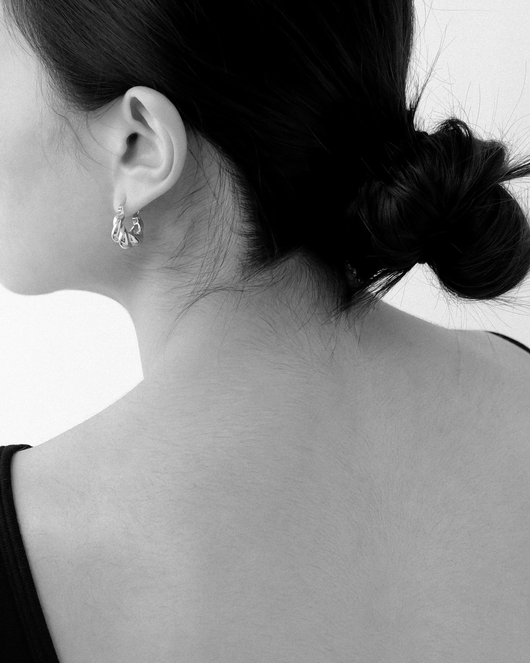 Arja Spiral Hoop Earrings