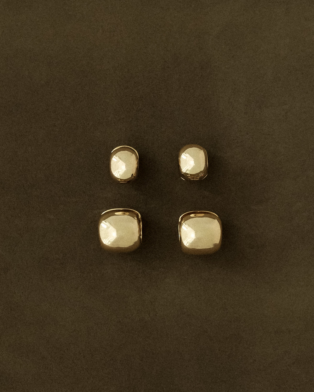 Petite Emora Cigar Hoop Earrings