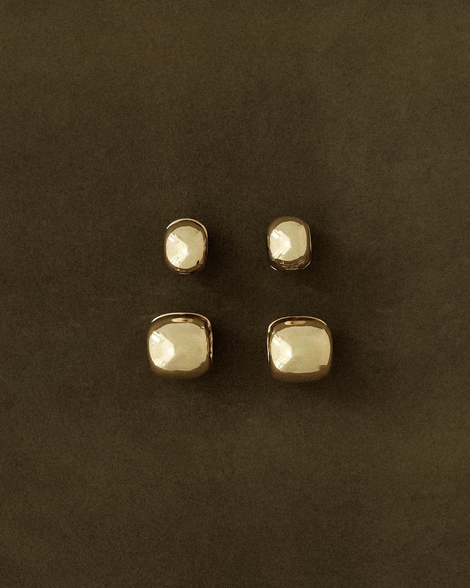 Petite Emora Cigar Hoop Earrings