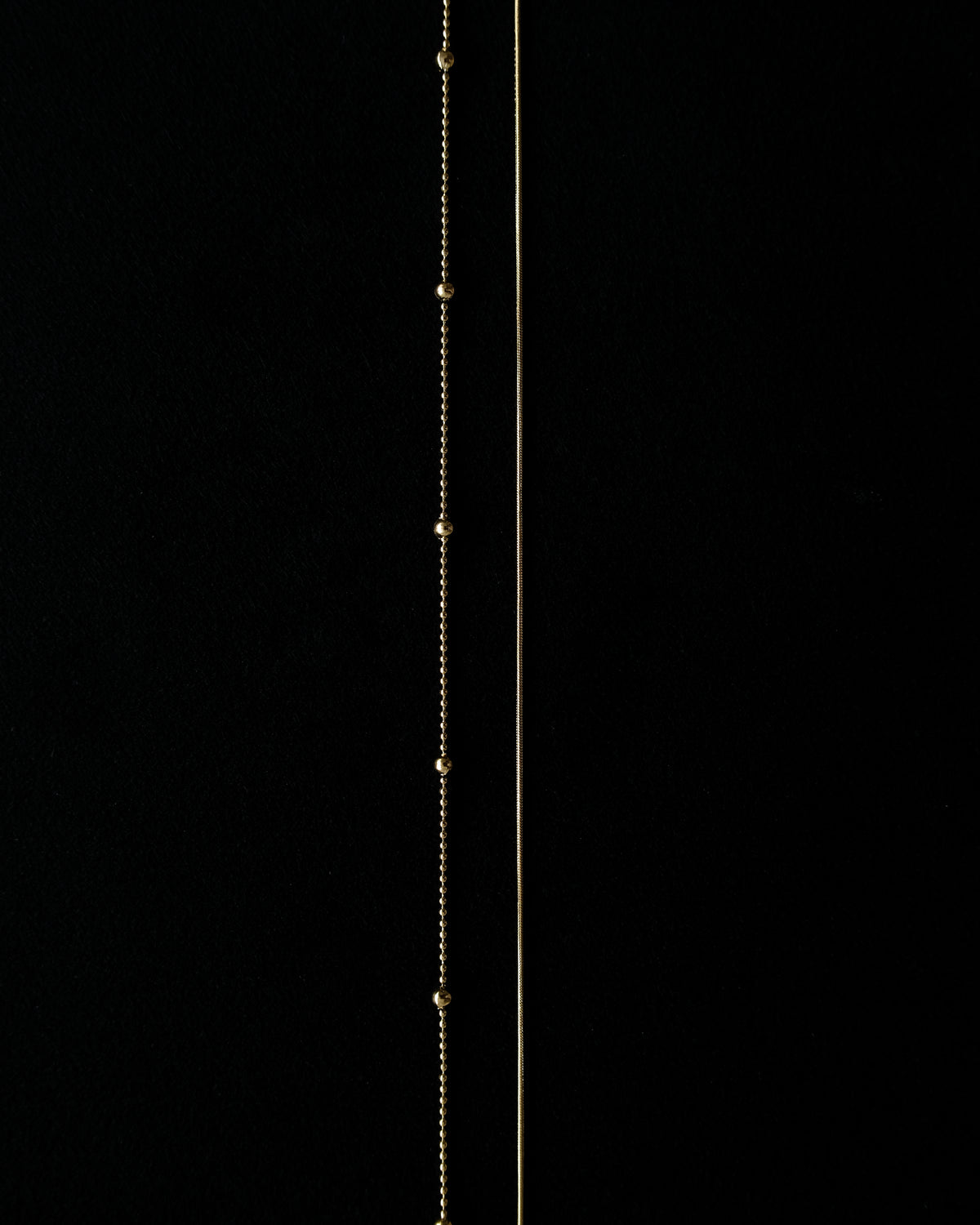 Heli Layered Snake Bobble Chain Necklace