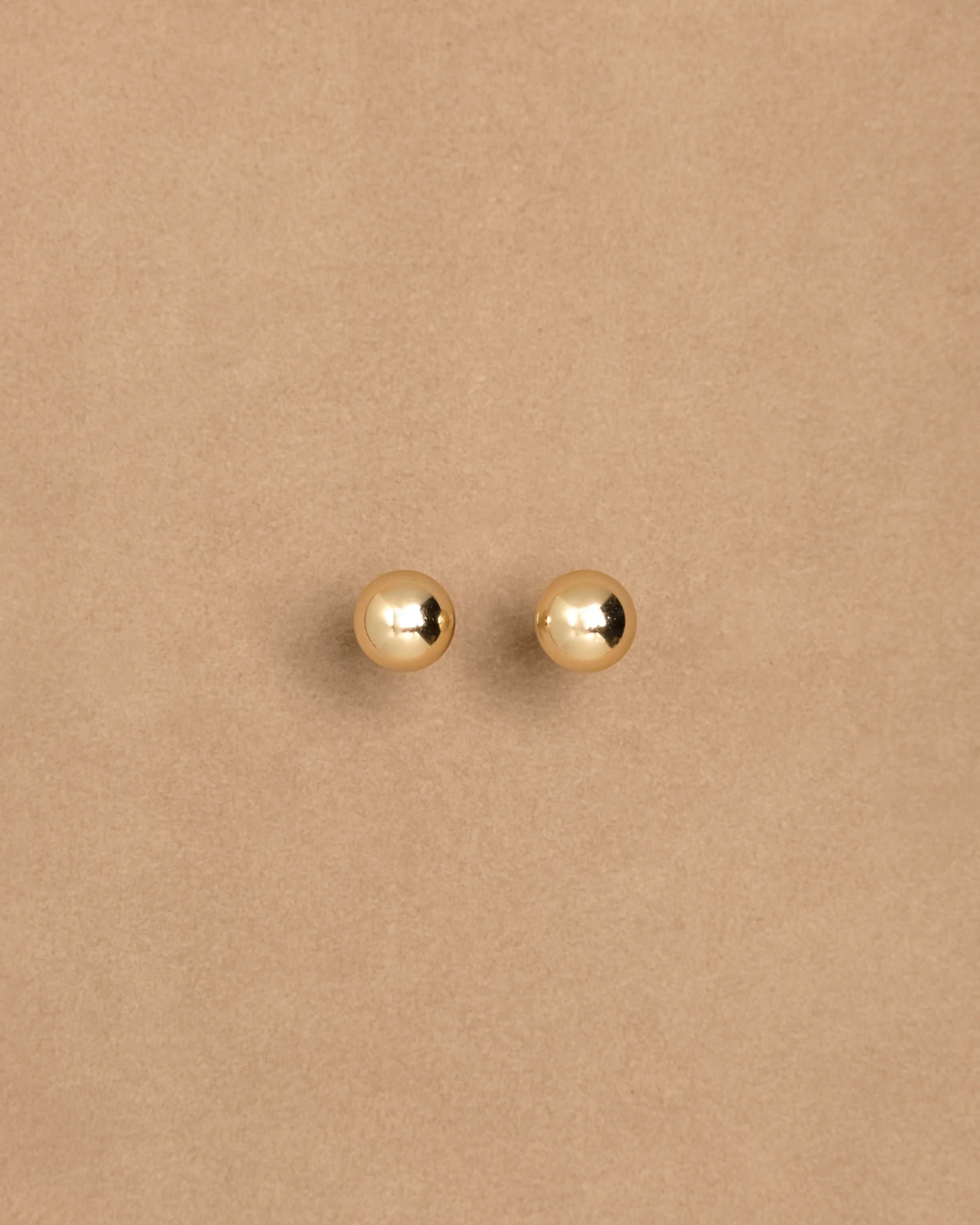 Juana Dome Ball Bobble Stud Earrings