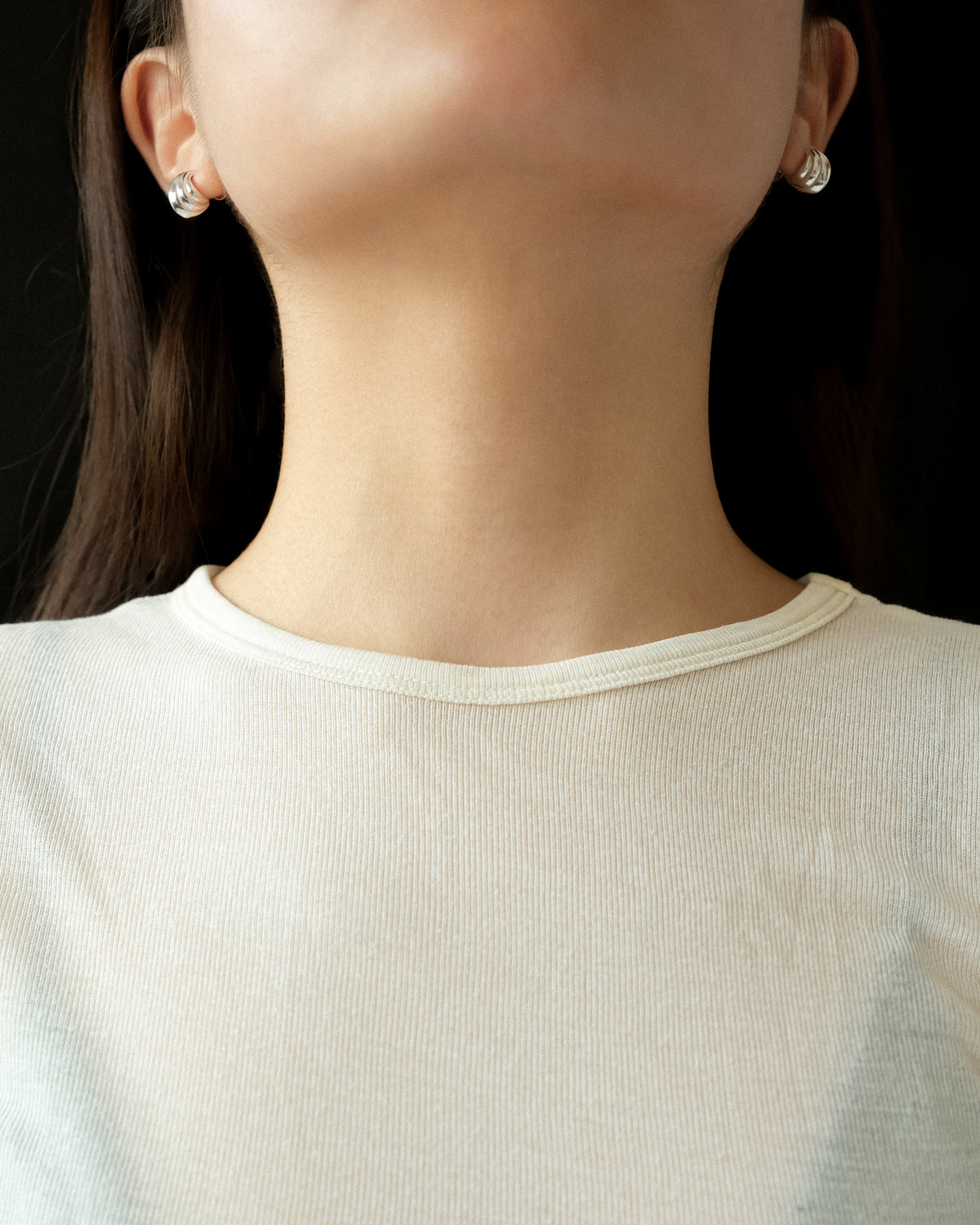 Nota Bottega Dupe Stave Stud Earrings