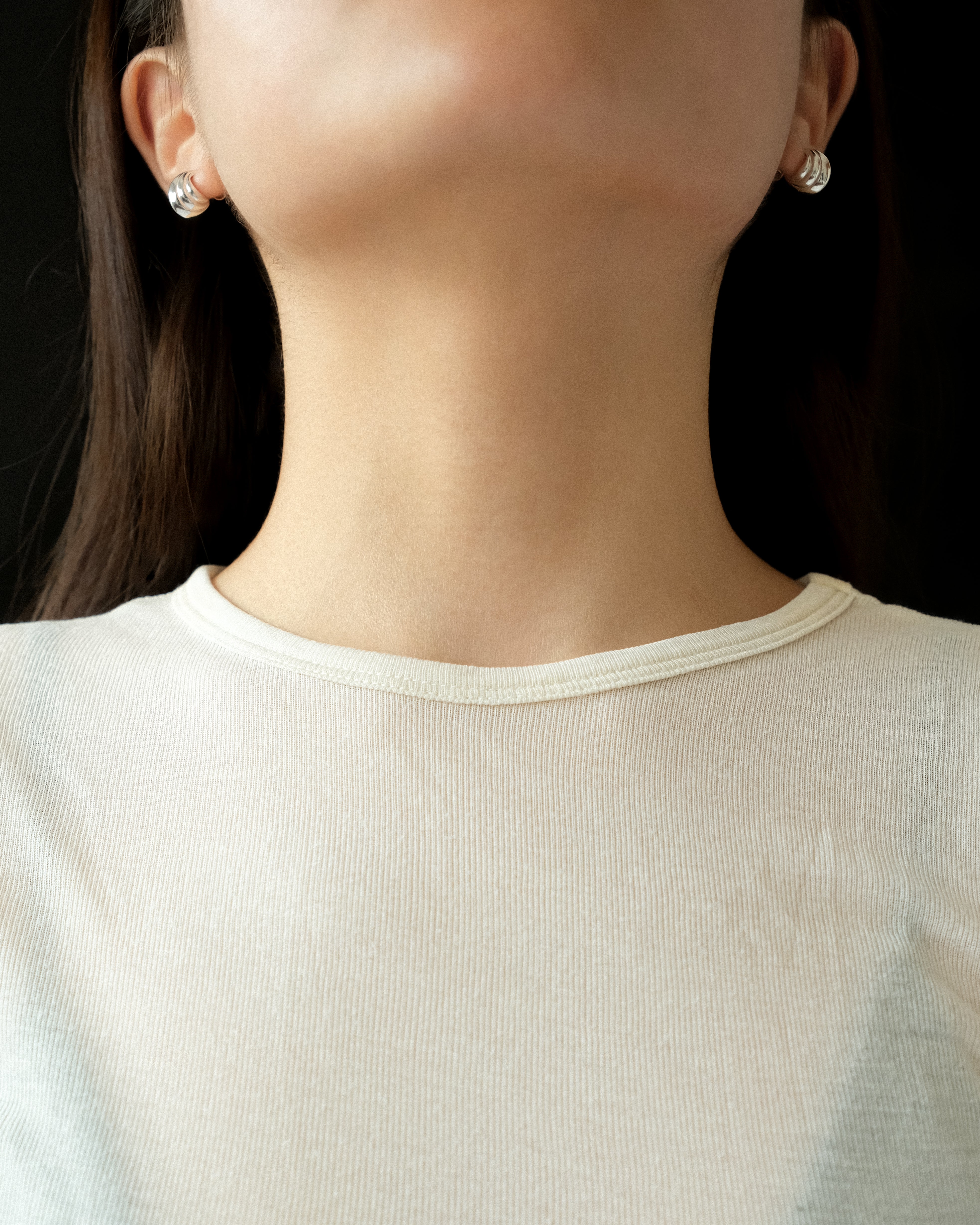 Nota Bottega Dupe Stave Stud Earrings