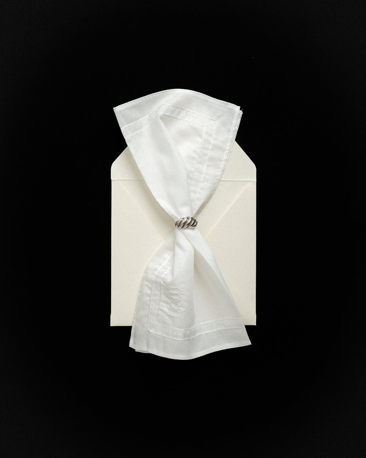 The Whisper Vintage Handkerchief