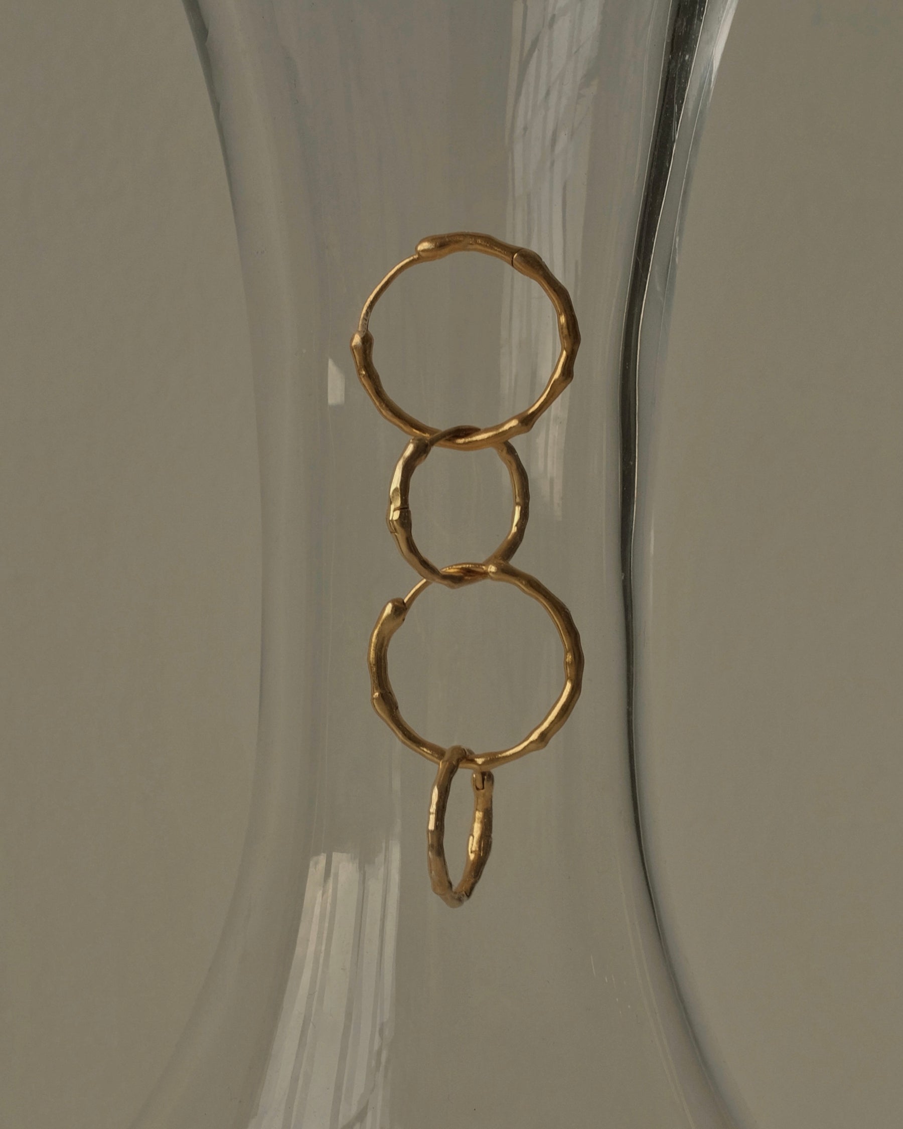Deor Bamboo Hoop Earrings