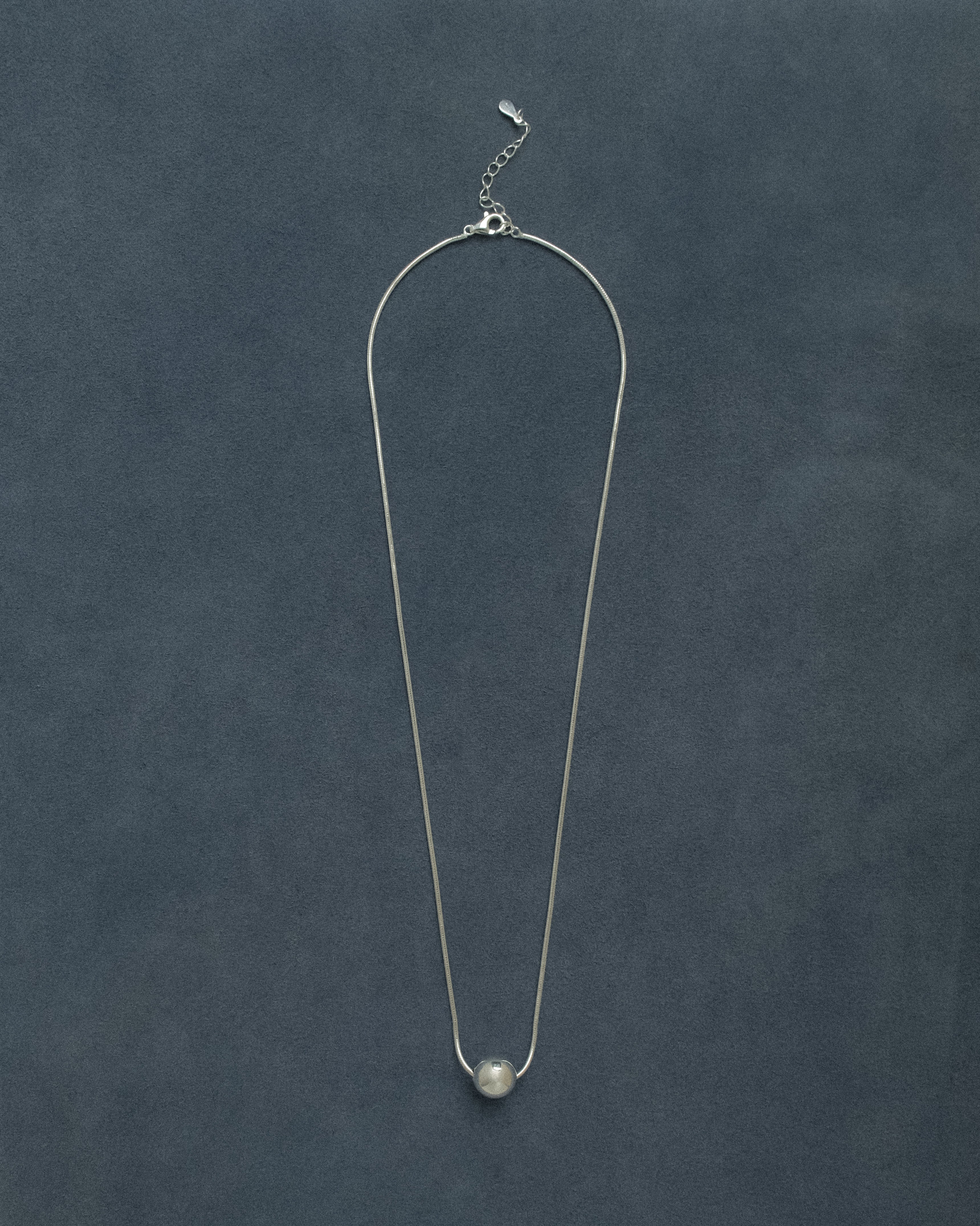 Grande Sphere Snake Chain Necklace