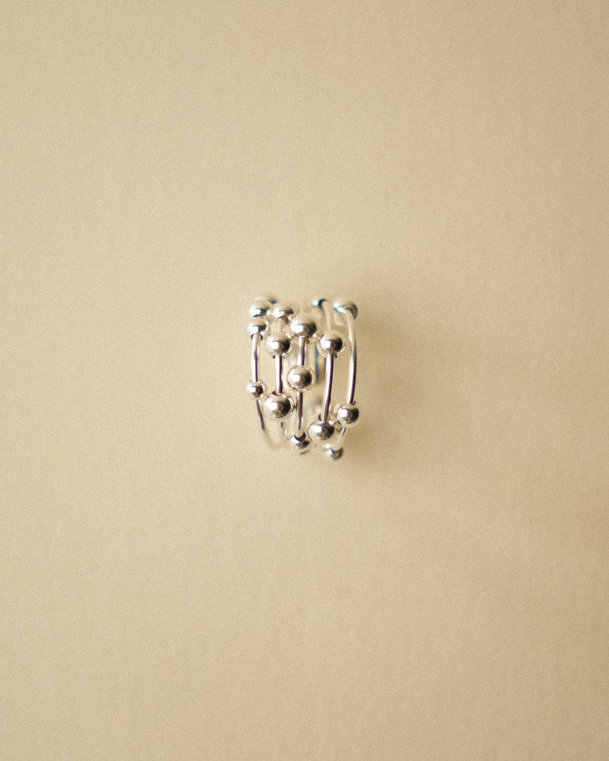 Bold Odalis Quintet Flowing Ball Ring