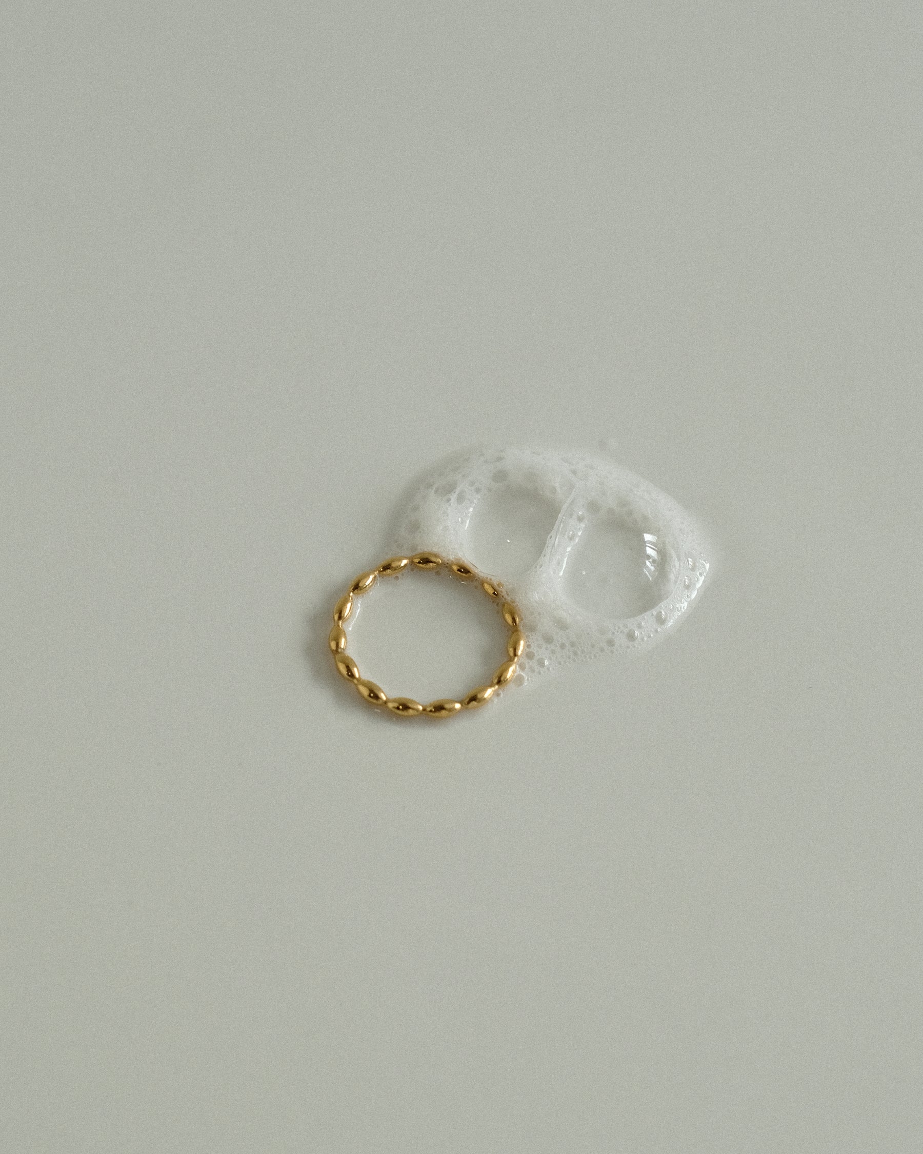 Jeá Beaded Stacking Ring