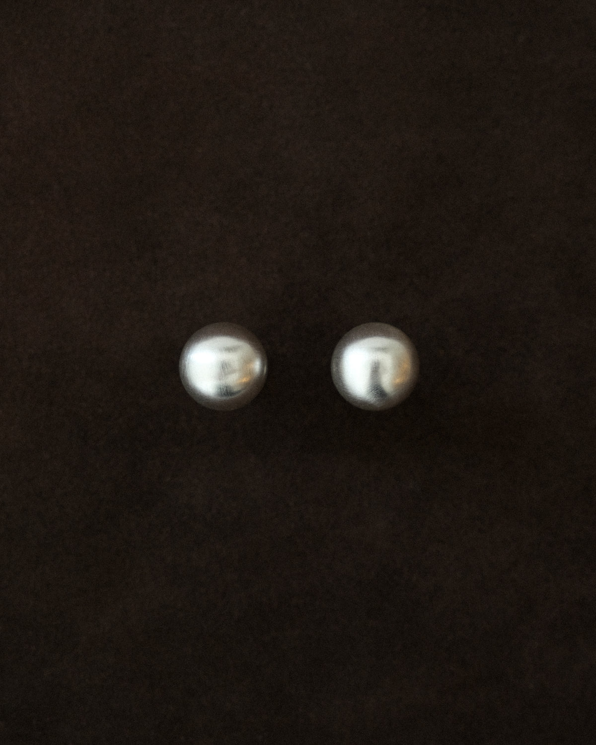 Chiara Satin Pea Stud Earrings