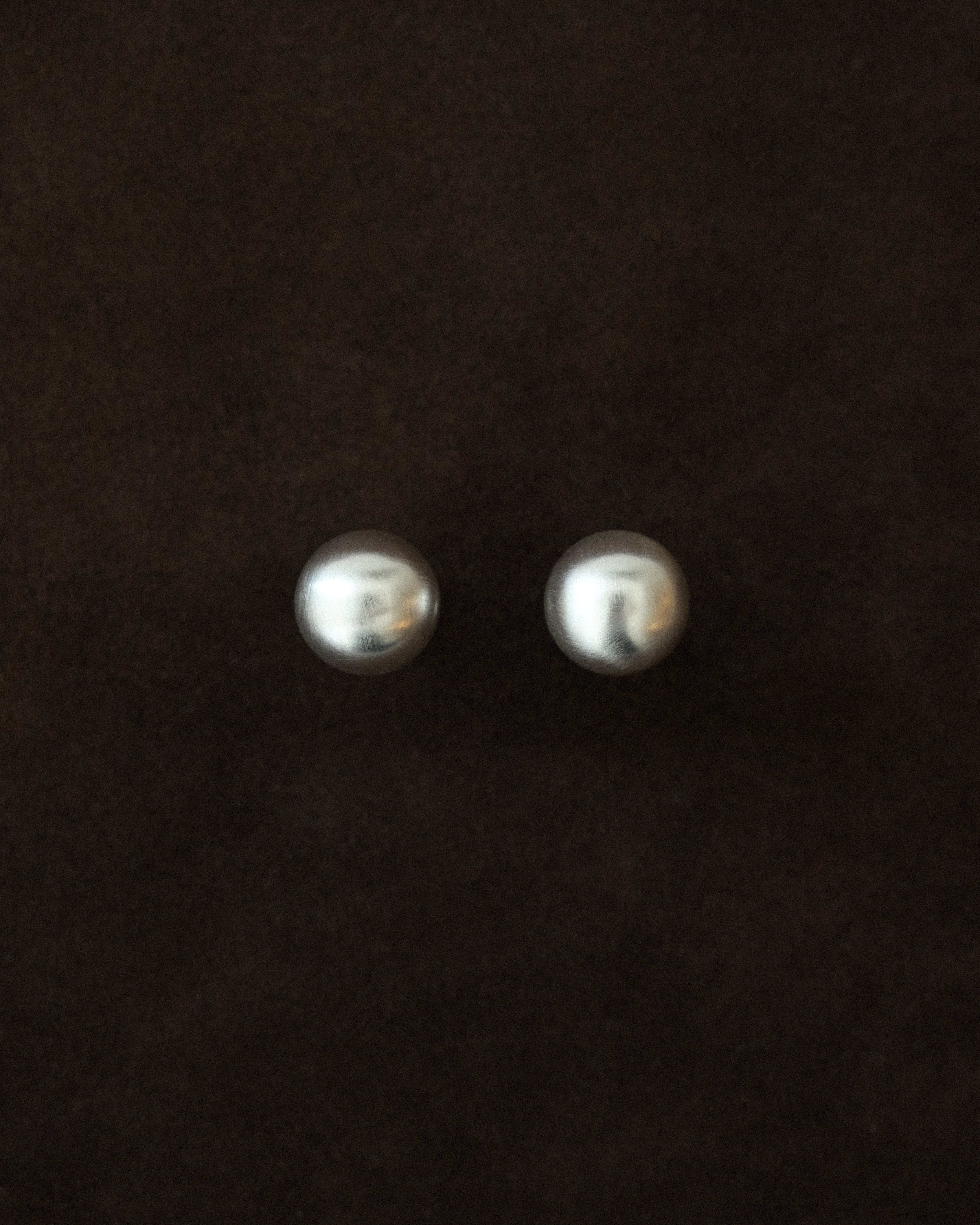 Chiara Satin Pea Stud Earrings