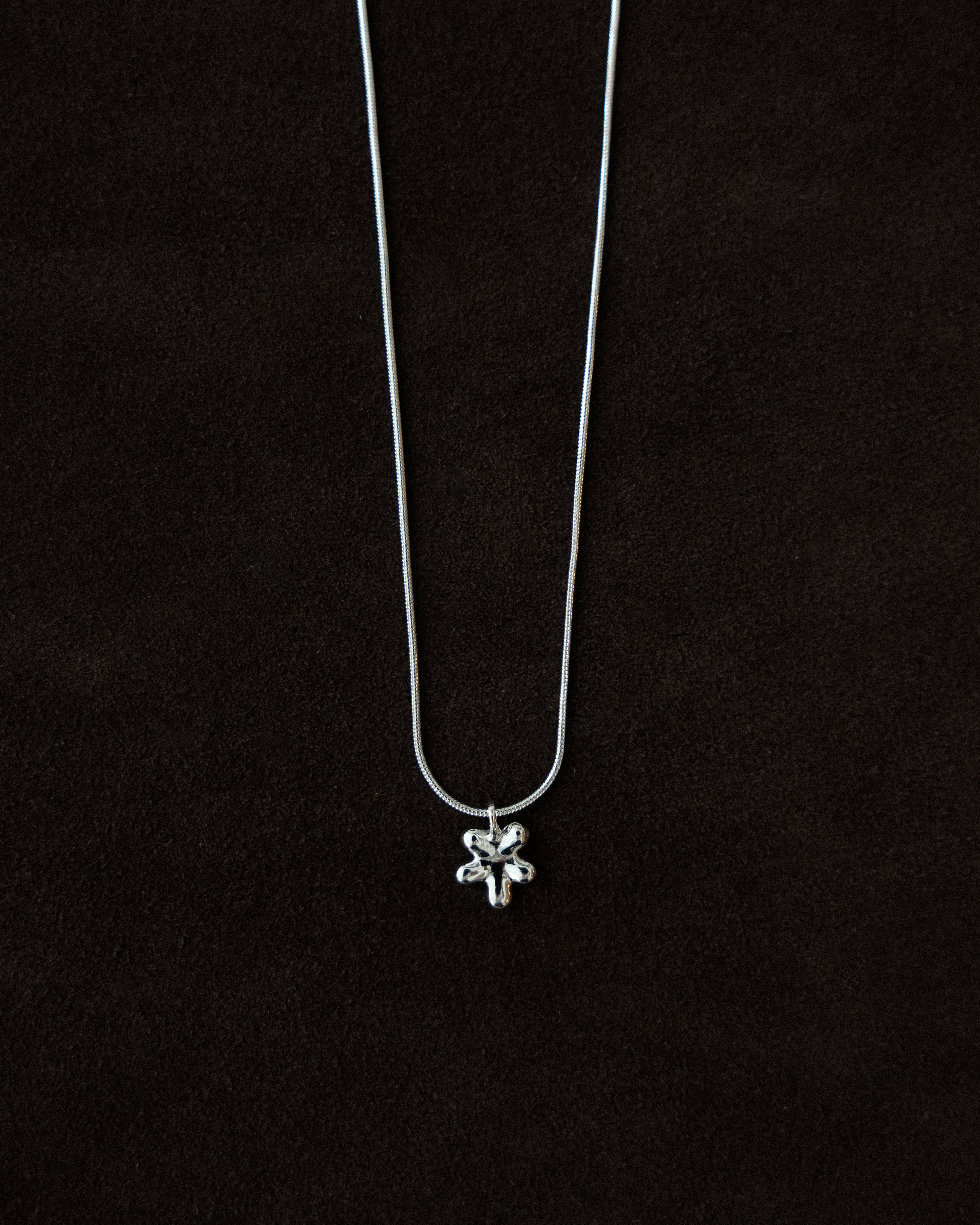 Gioia Non-edible Flower Pendant Necklace
