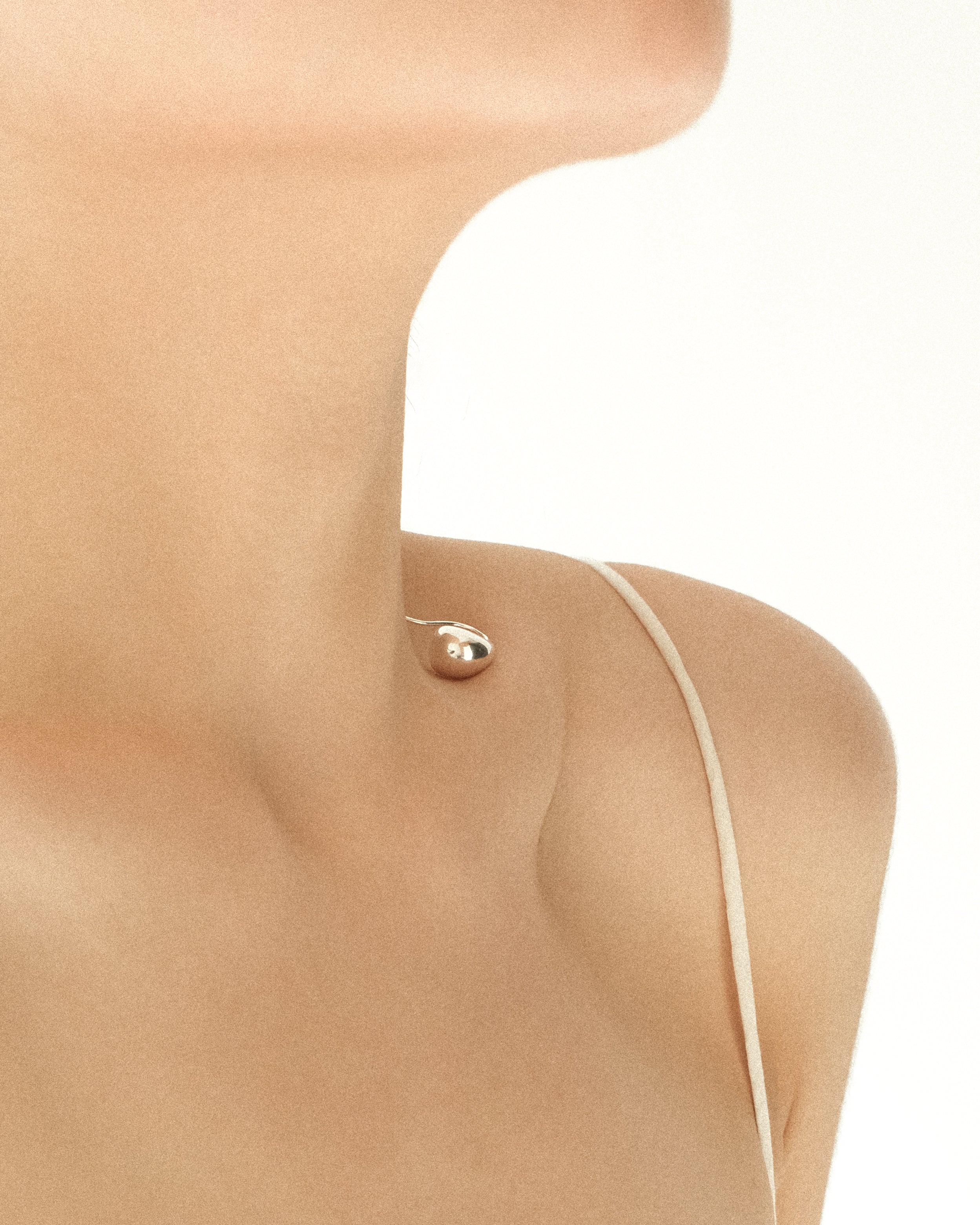 Tosia Dewdrop Dangle Hoop Eaarings