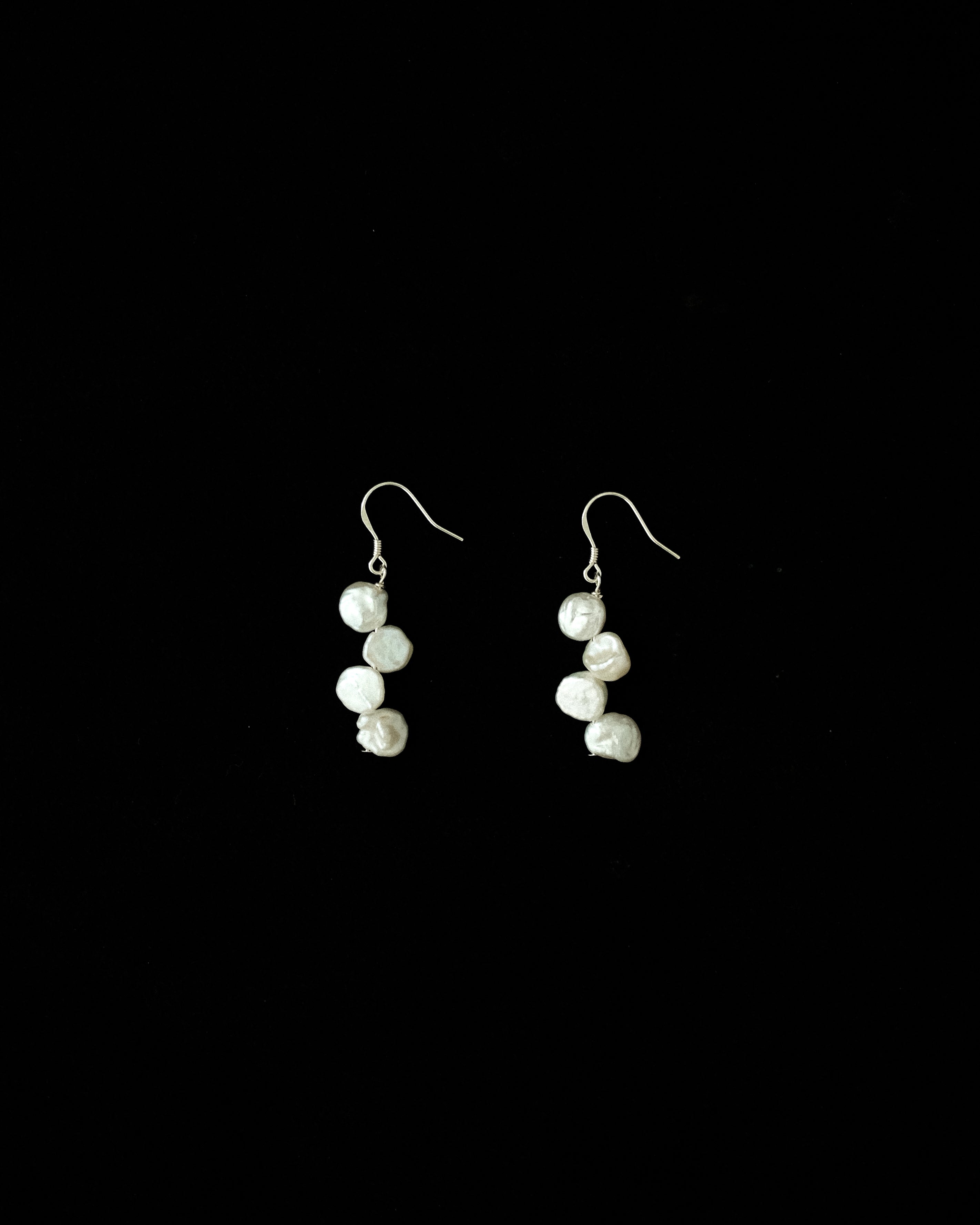 Rhoé Constellation Keshi Pearl Earrings