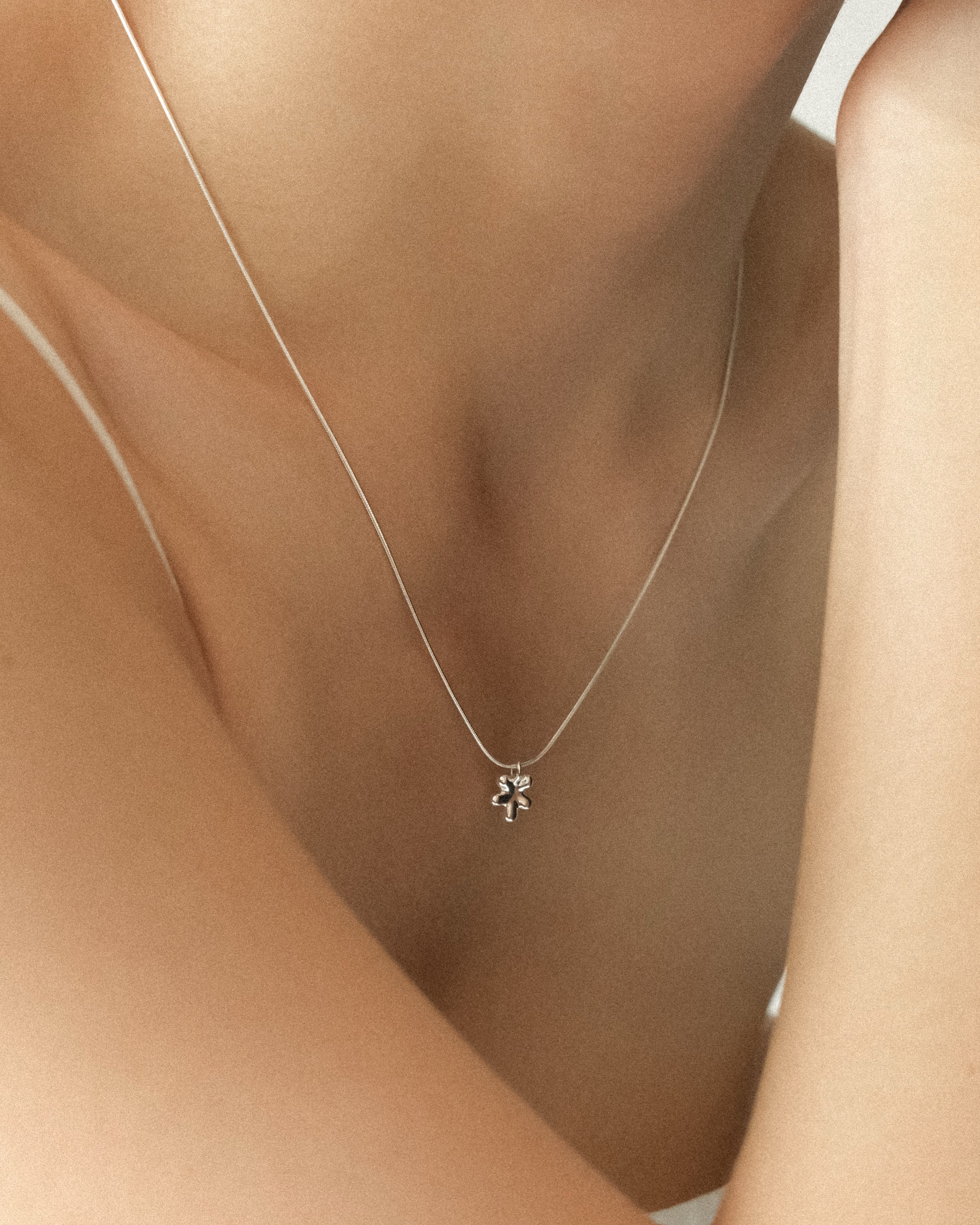 Gioia Non-edible Flower Pendant Necklace
