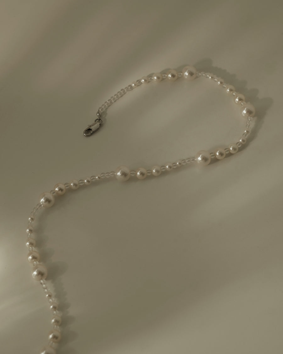 Sorell Crystal Pearl Necklace