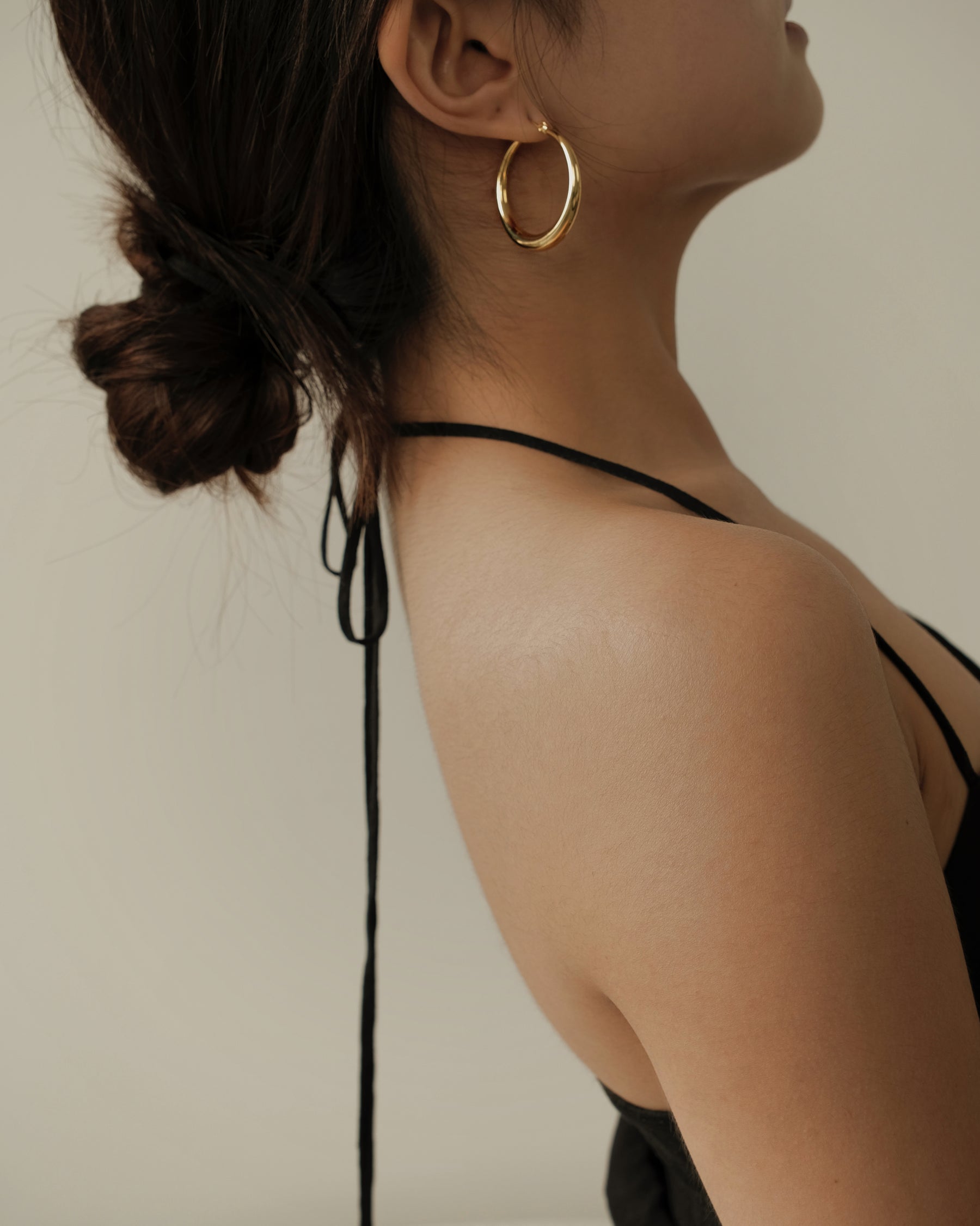 Bea Large Bold Hoop Earrings