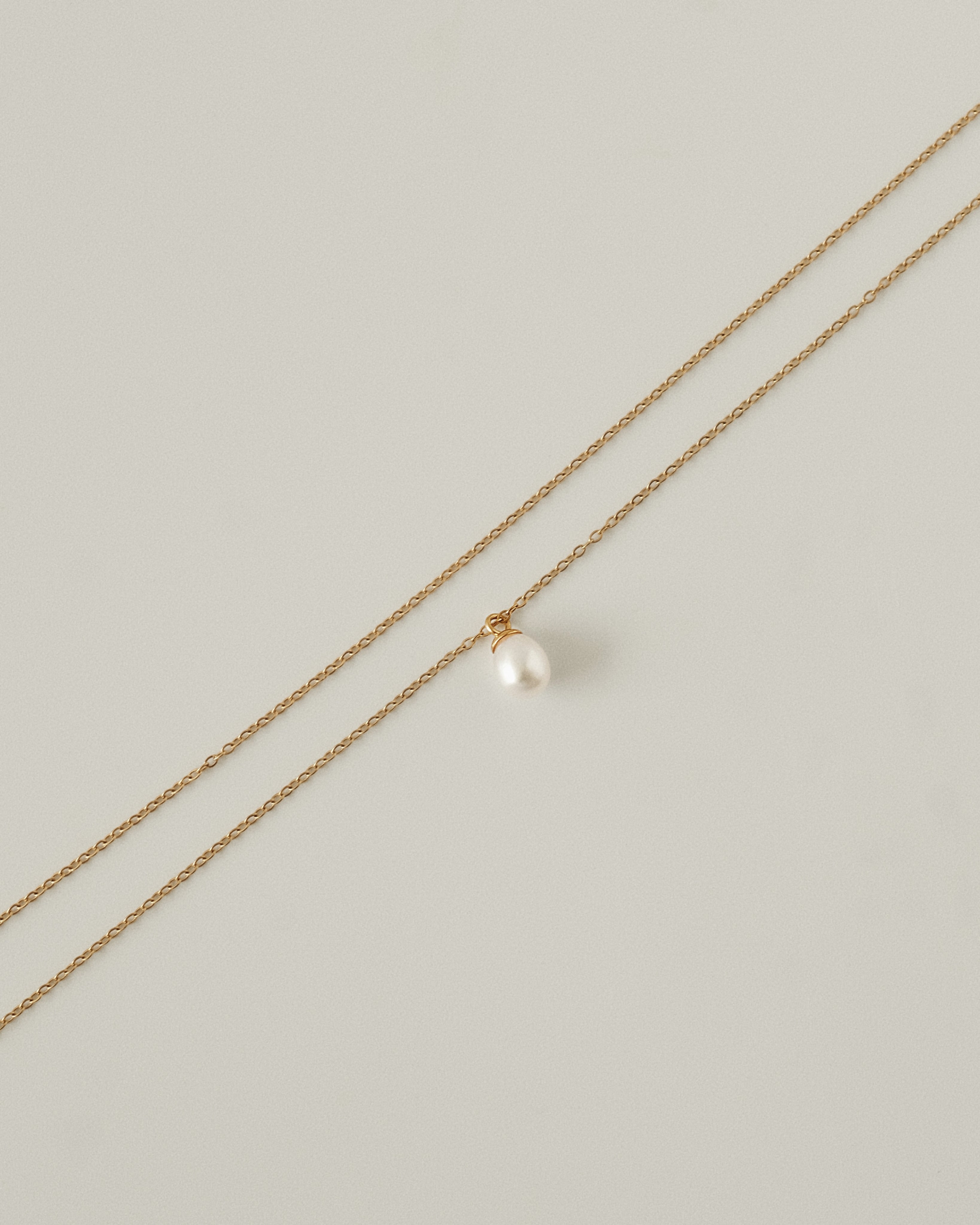 Cotey Layered Pearl Choker Necklace