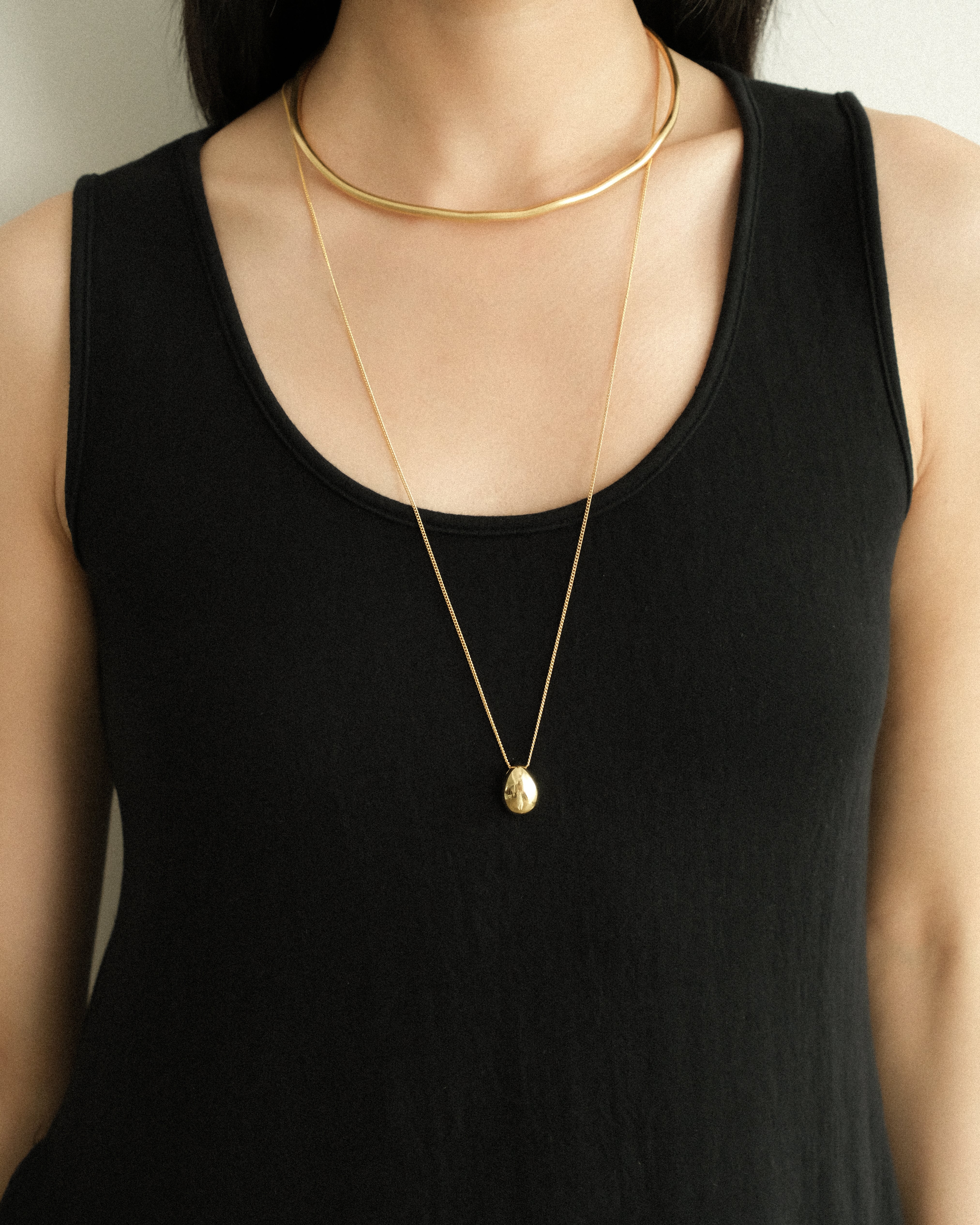 Ruthy Dome Egg Necklace