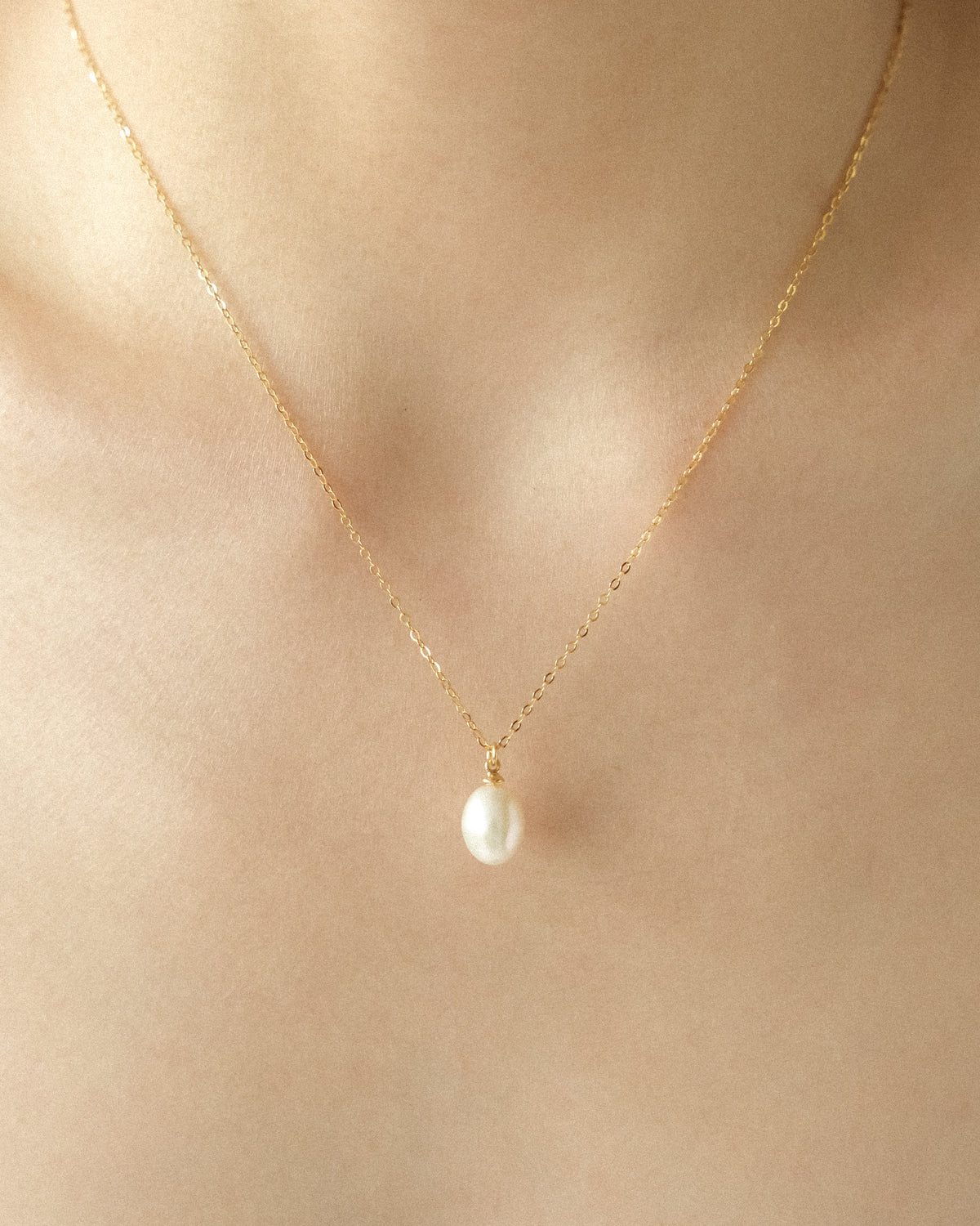 Rohe Single Pearl Pendant Necklace