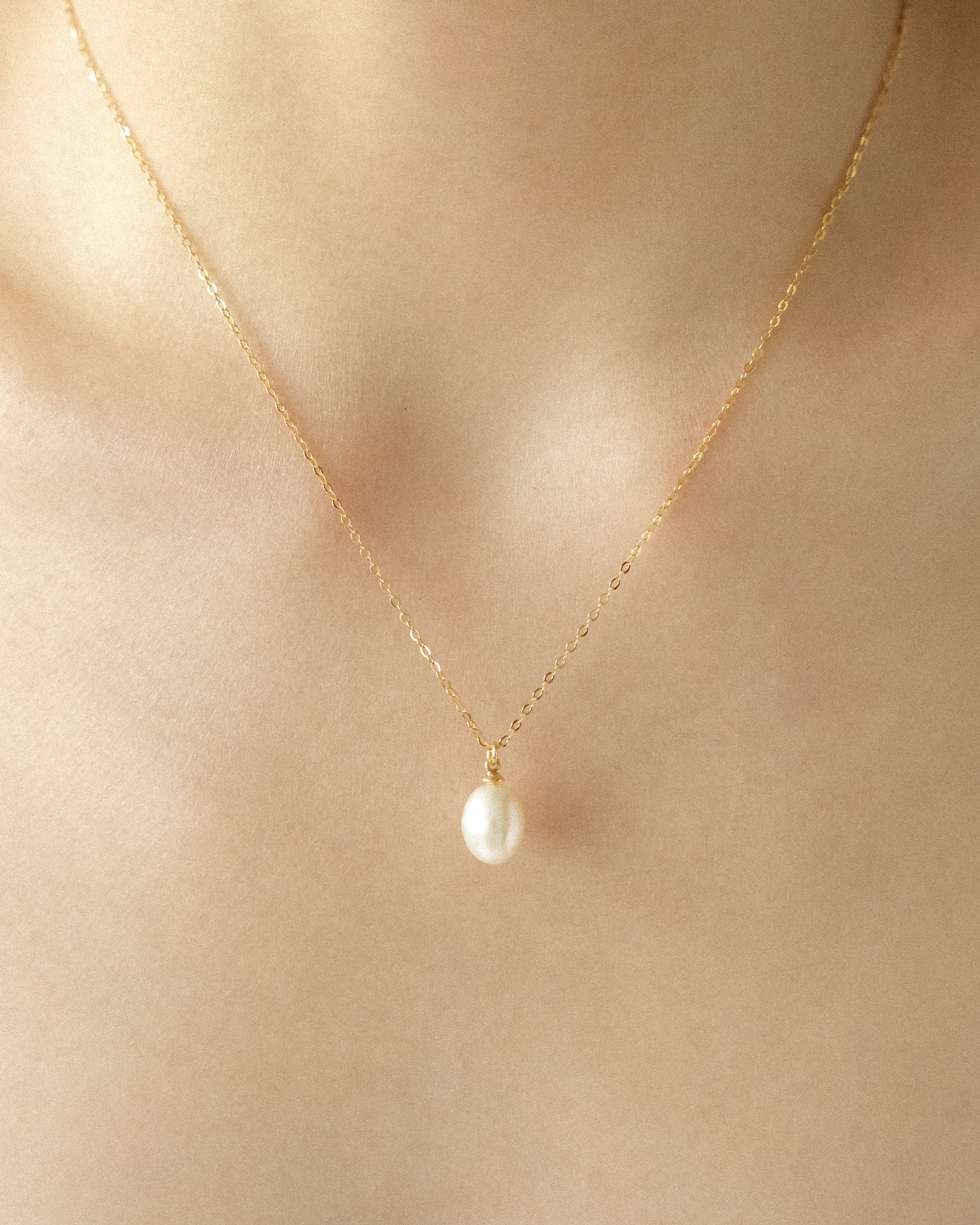 Rohe Single Pearl Pendant Necklace