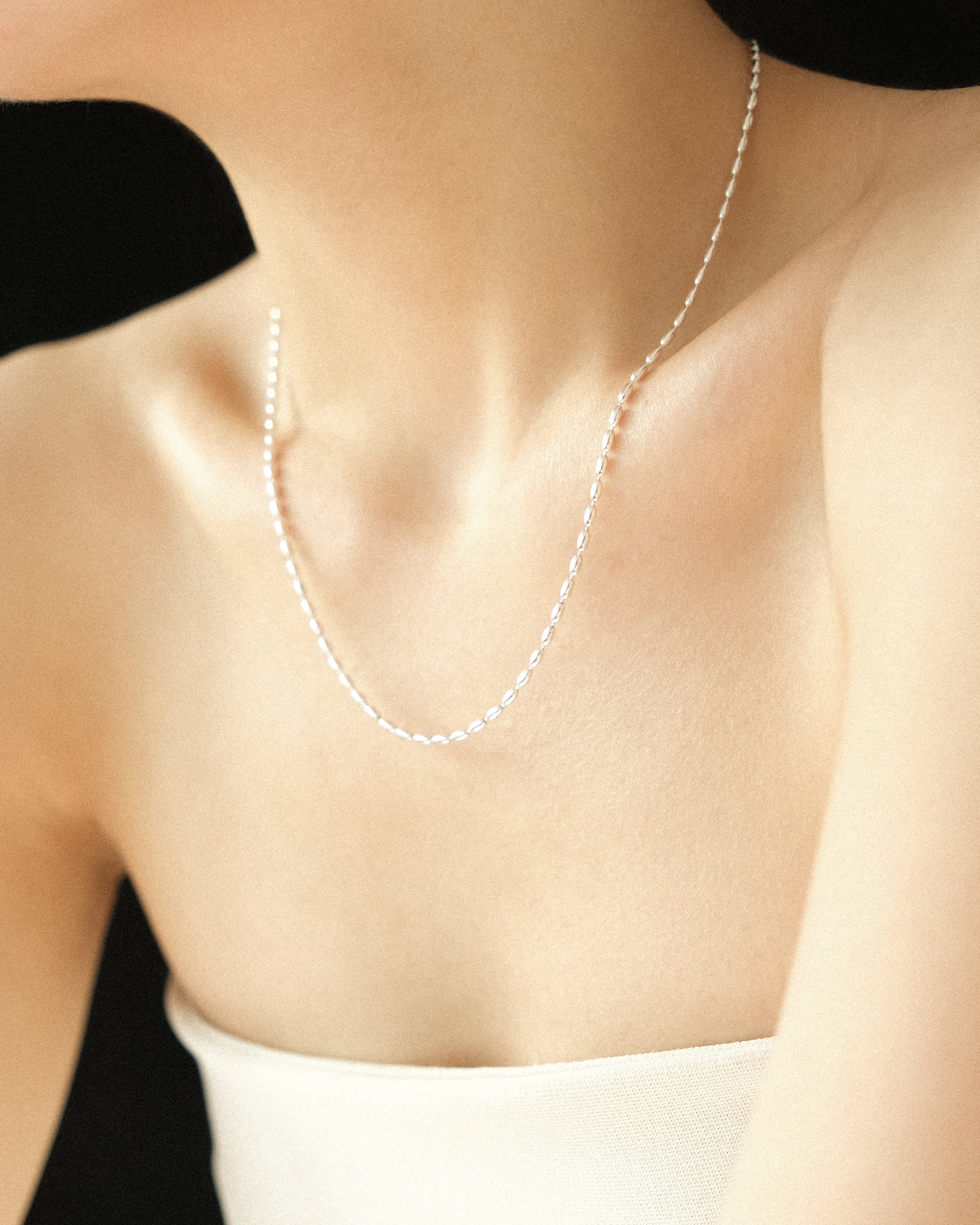 Olpe Olive Beaded Necklace