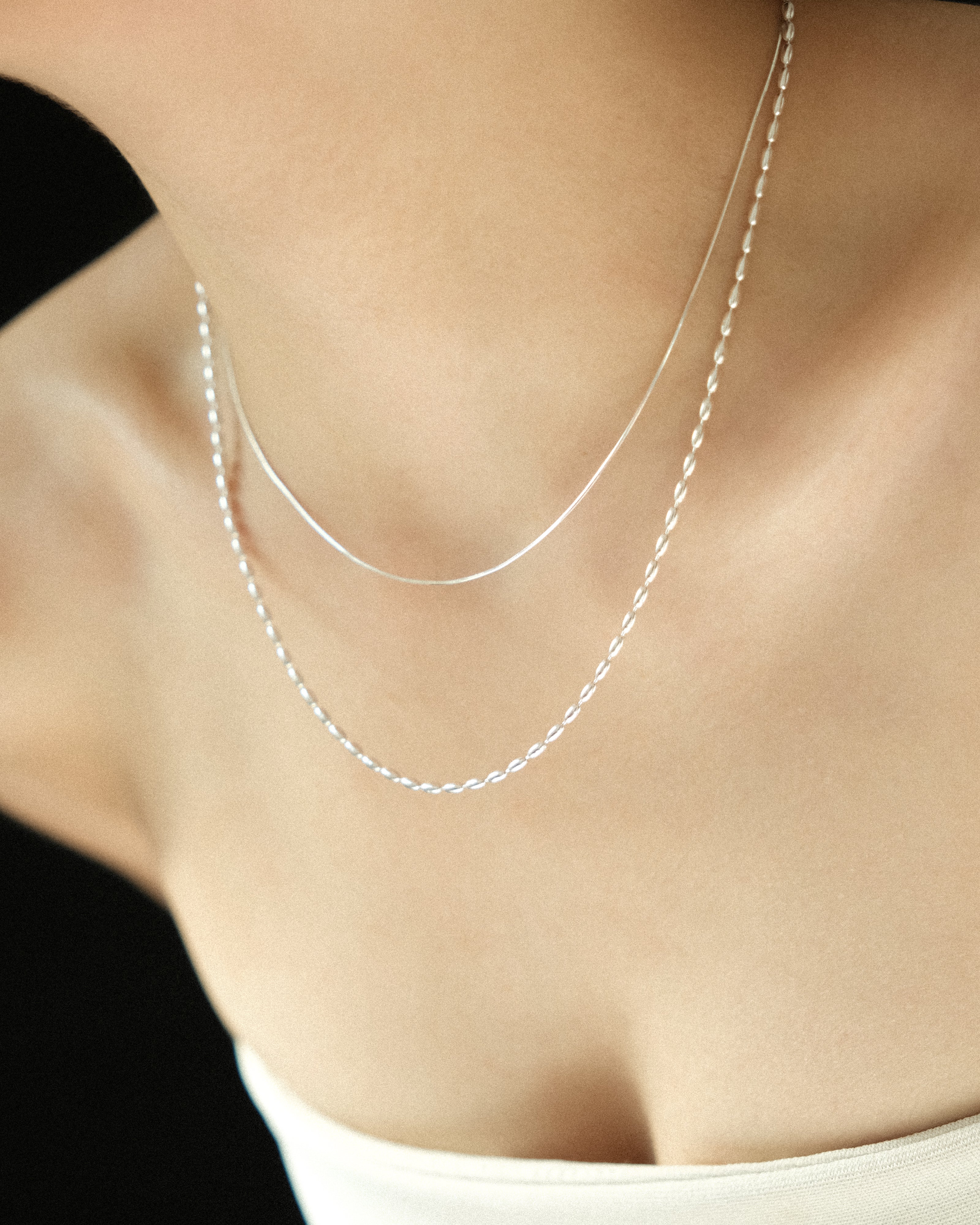 Olpe Olive Beaded Necklace