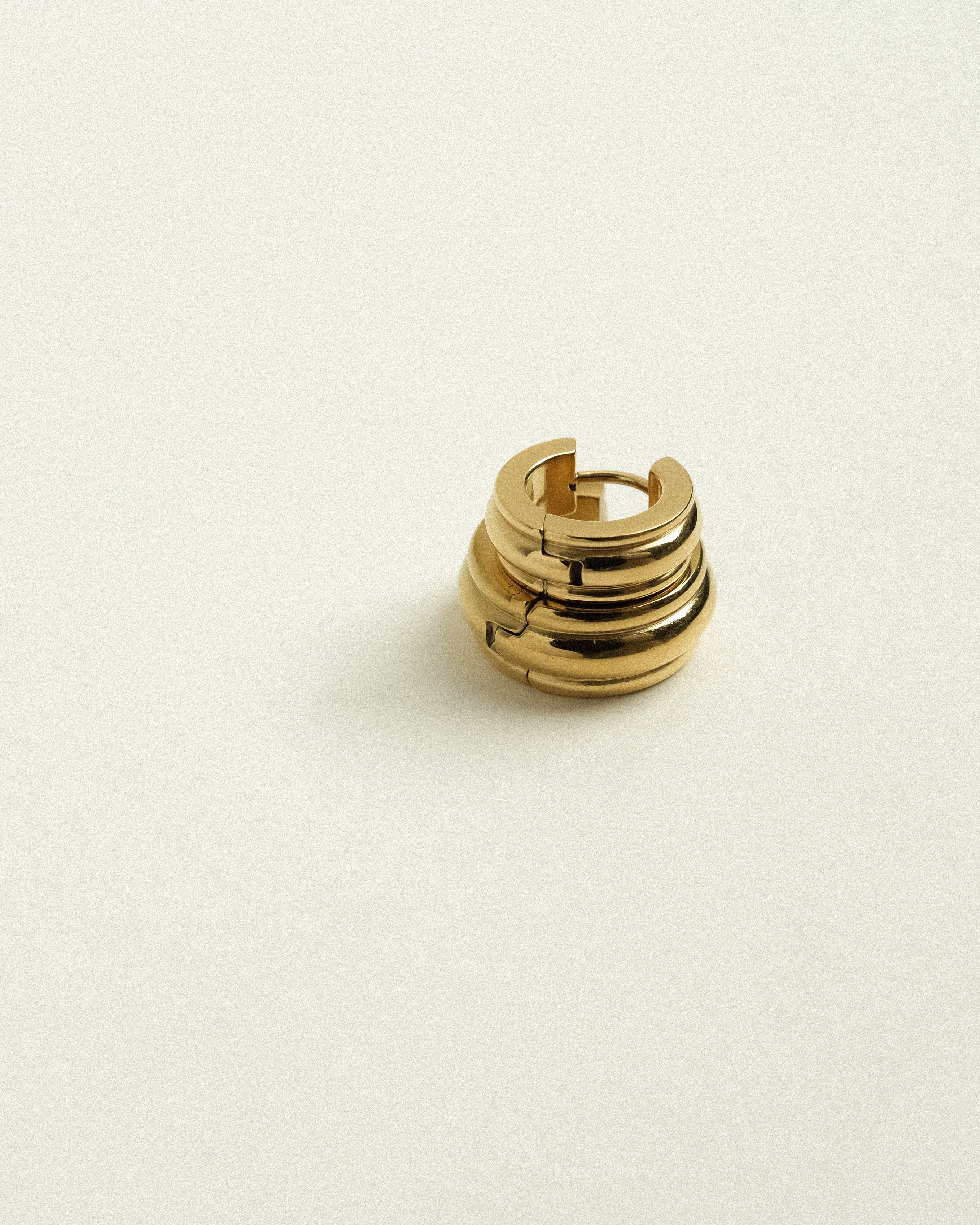 Dohana Vase Huggie Hoop Earrings