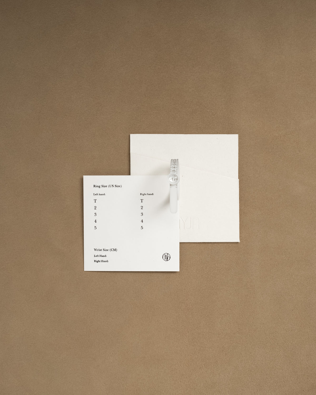 Ring Size Kit & Finger Measure Tool