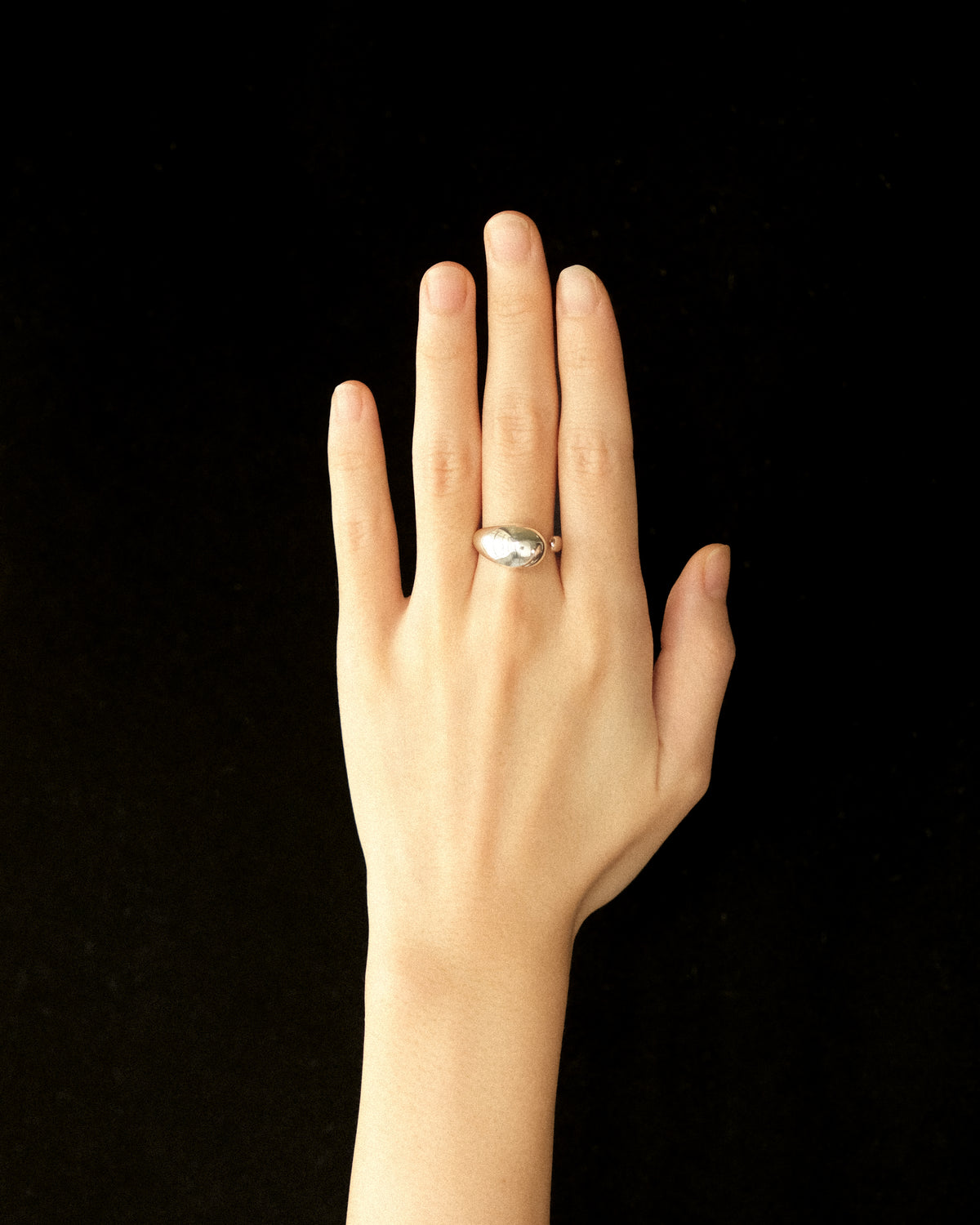 Aoja Droplet Open Band Ring