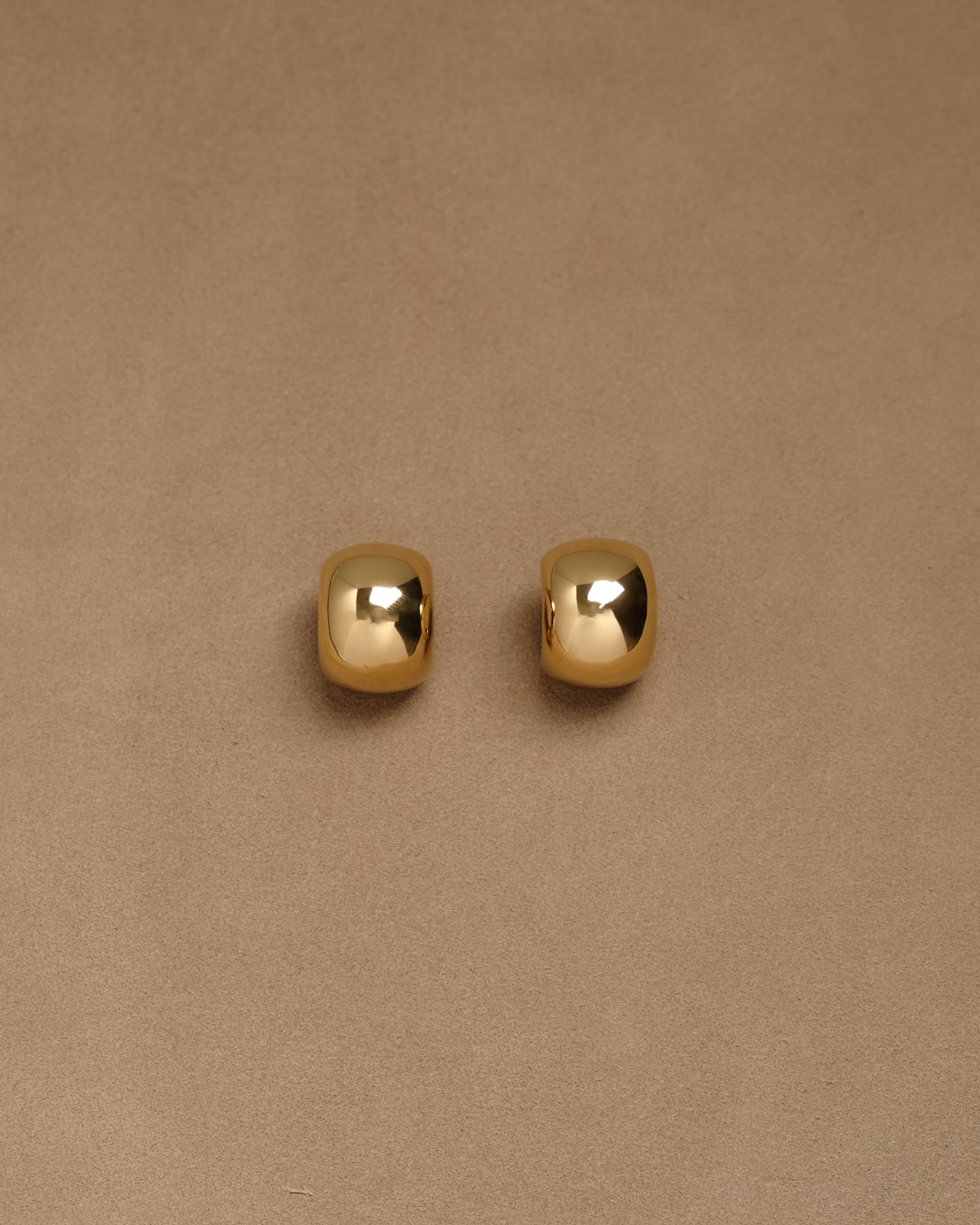 Ortega Bold Dome Stud Earrings