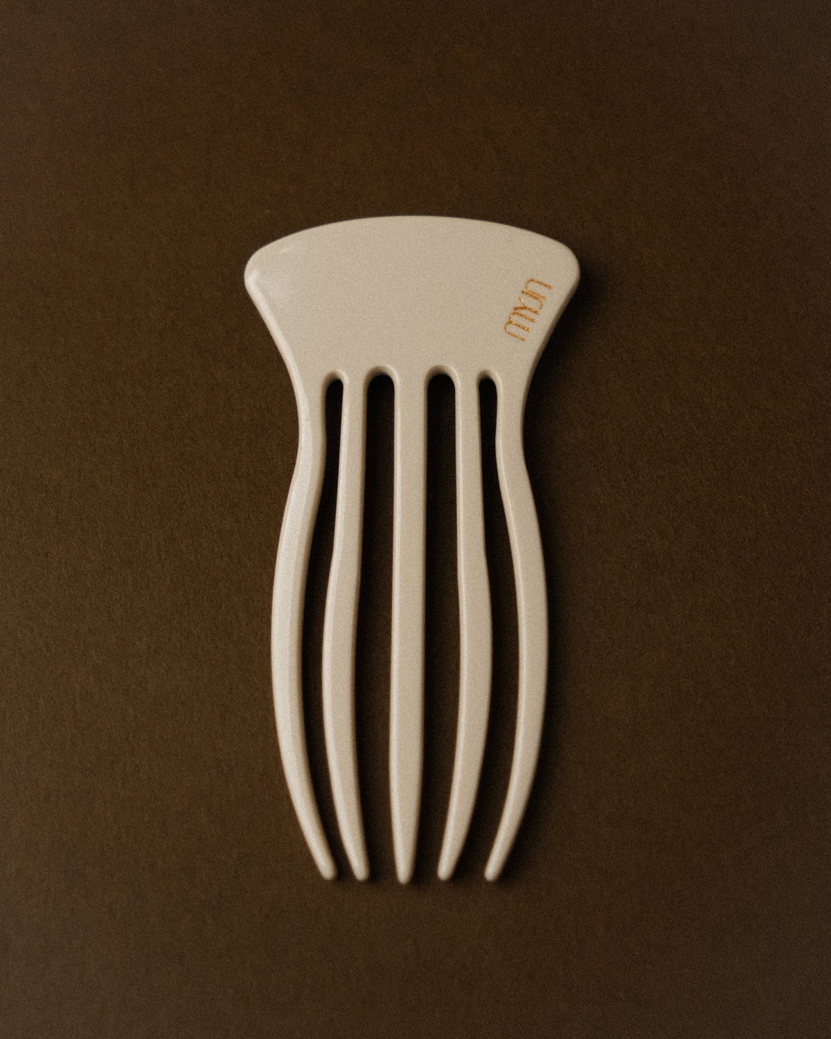 The Gardienne Hair Comb, Malachite.