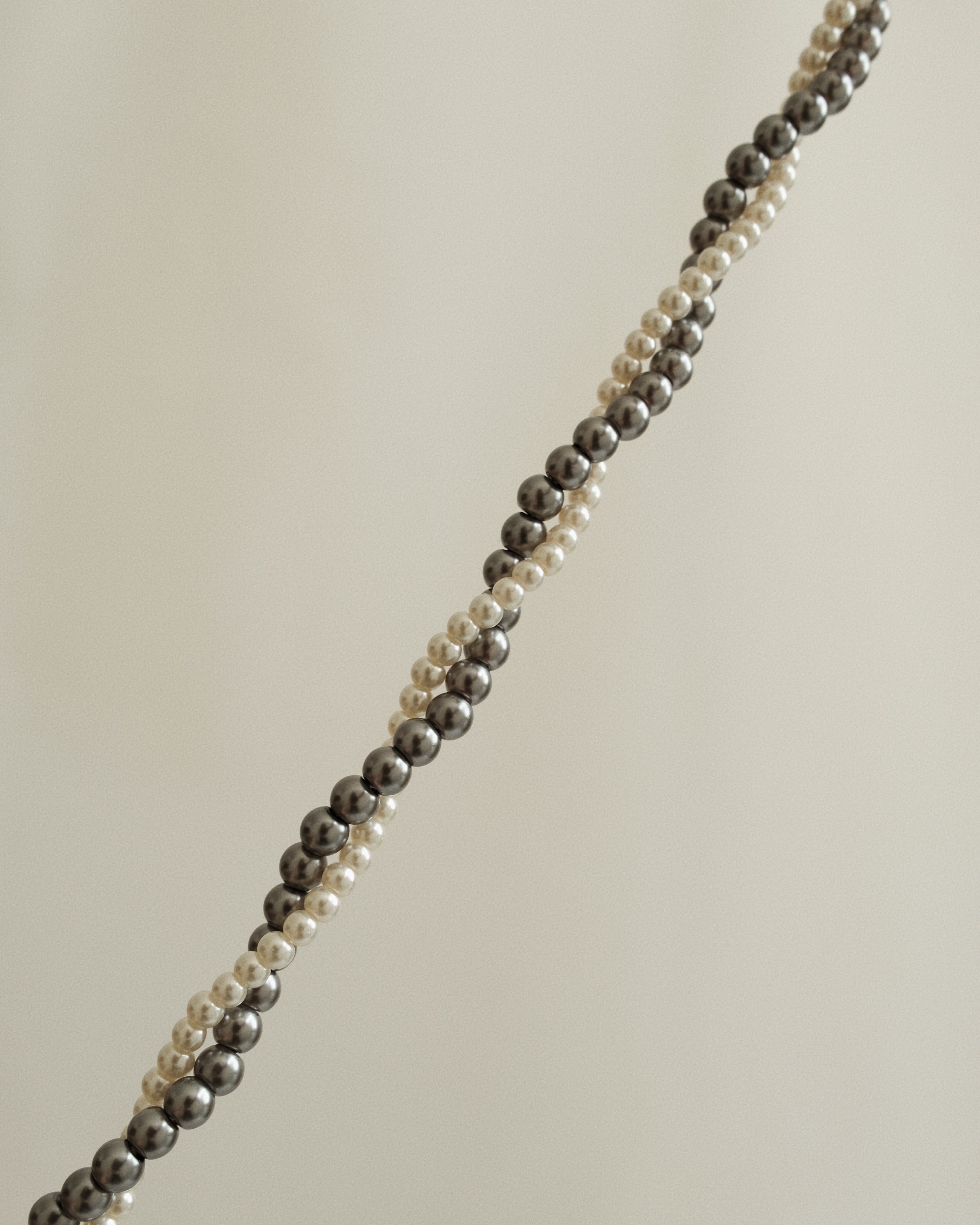 Jill Braided Crystal Pearl Necklace