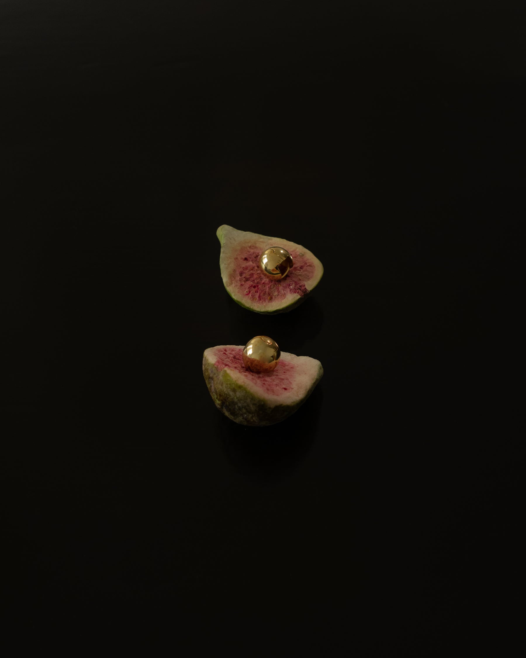 Juno Dome Ball Huggie Hoop Earrings