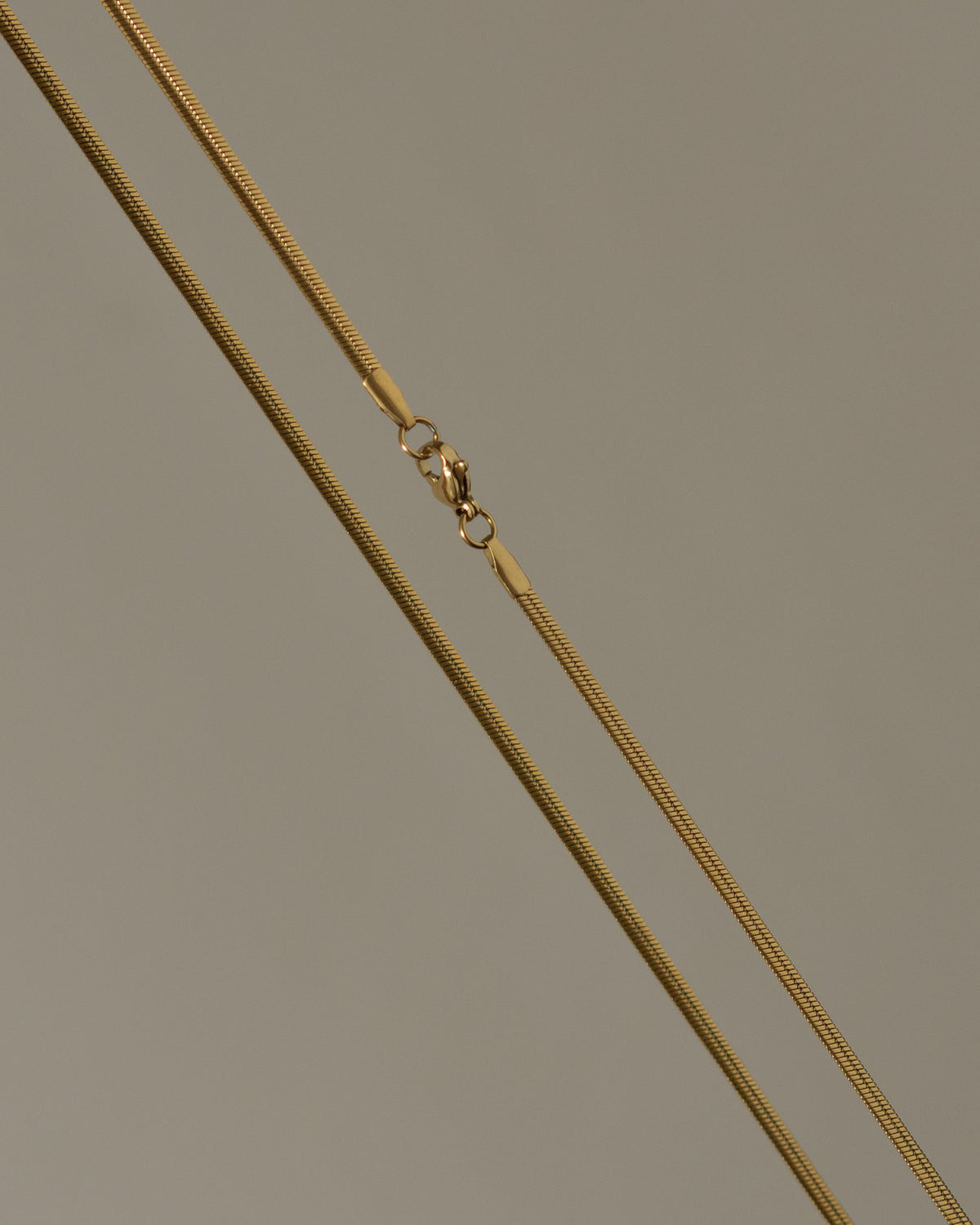Petite Shadi Soft Snake Chain Choker Necklace