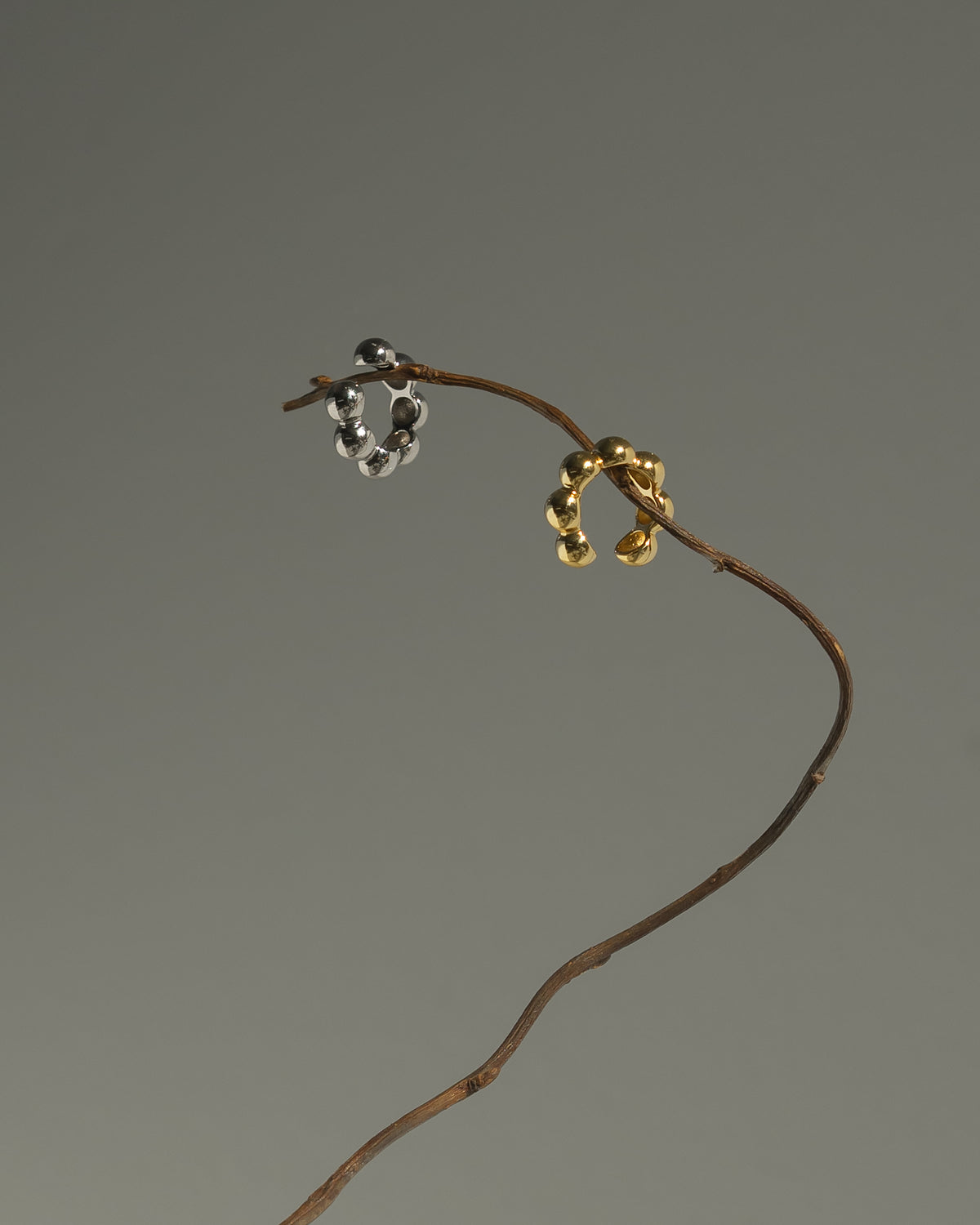 Poppy Bubble Ear Cuff