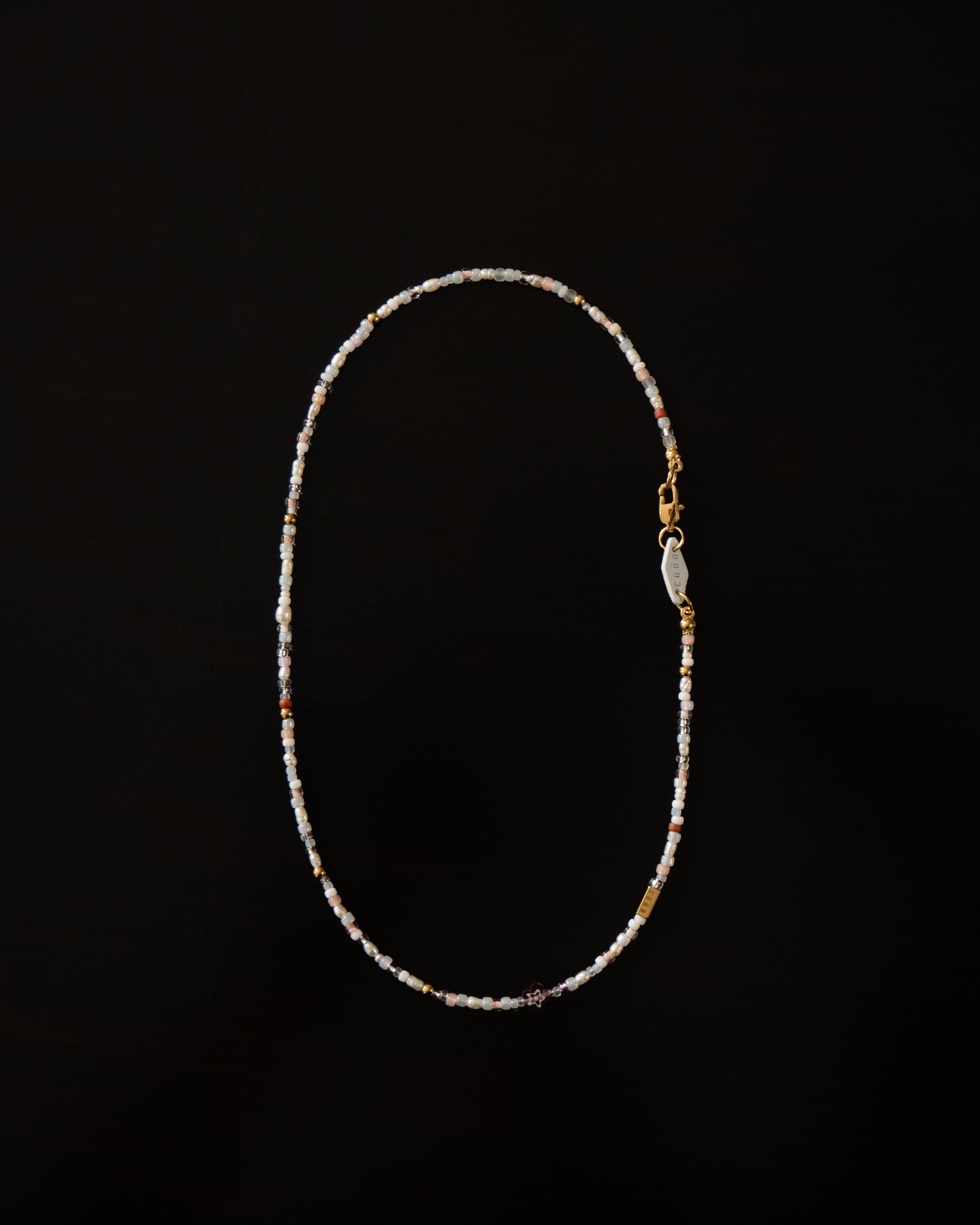 Moiro Beaded Baroque Pearl Necklace