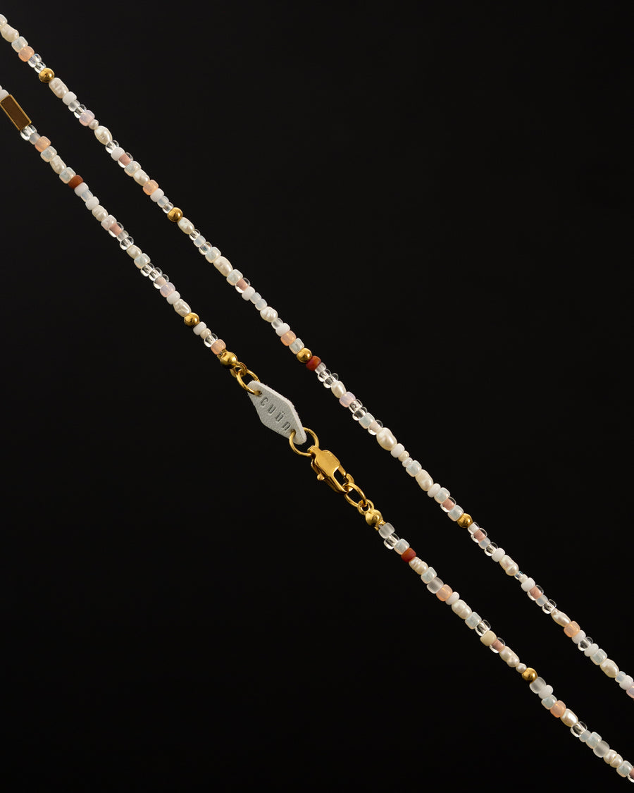 Moiro Beaded Baroque Pearl Necklace